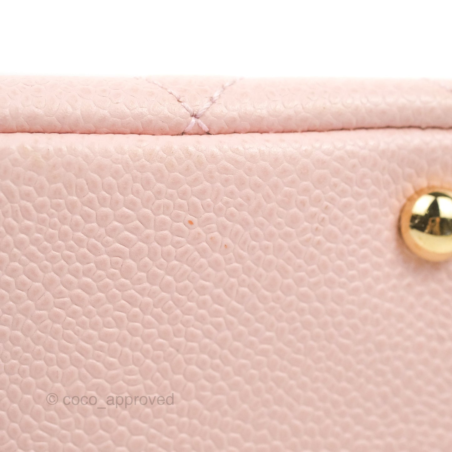 Chanel PTT Petite Timeless Shopping Tote Bag Pink Caviar Gold Hardware