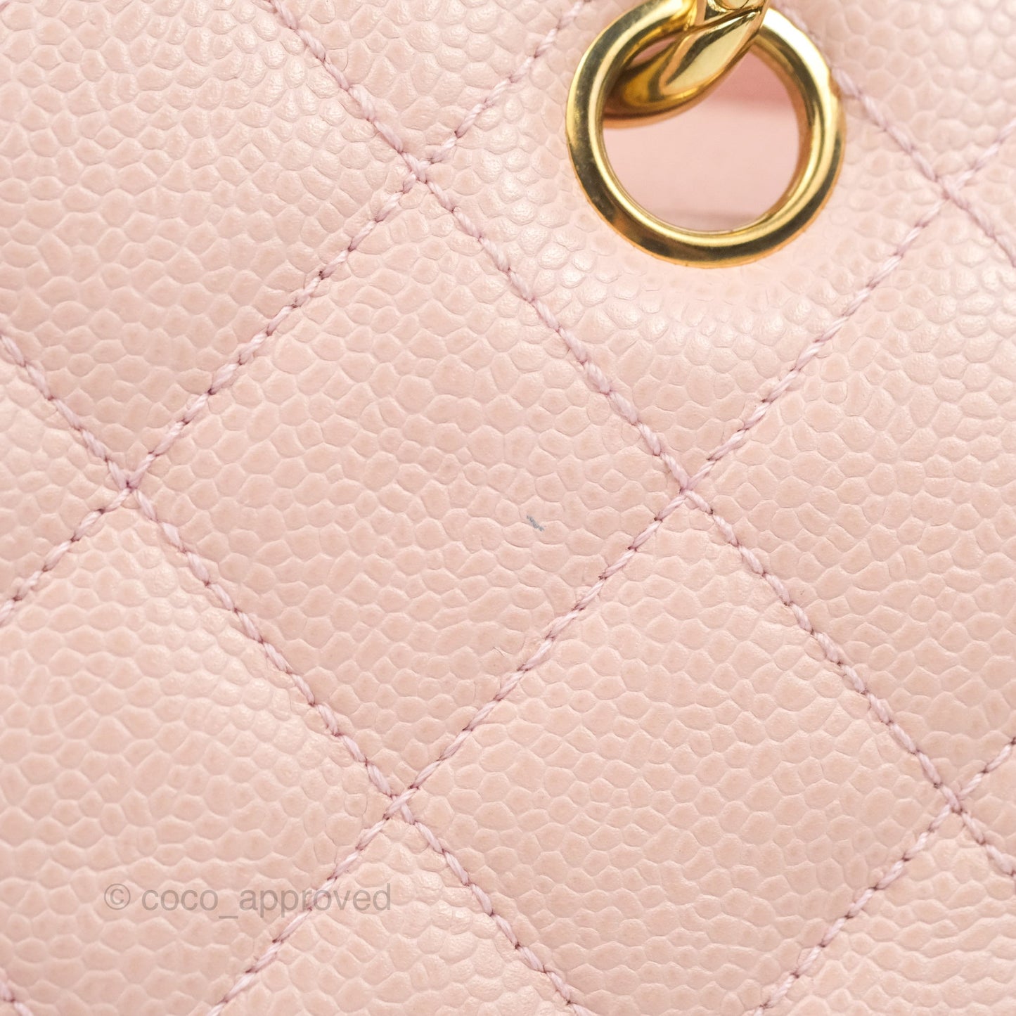 Chanel PTT Petite Timeless Shopping Tote Bag Pink Caviar Gold Hardware