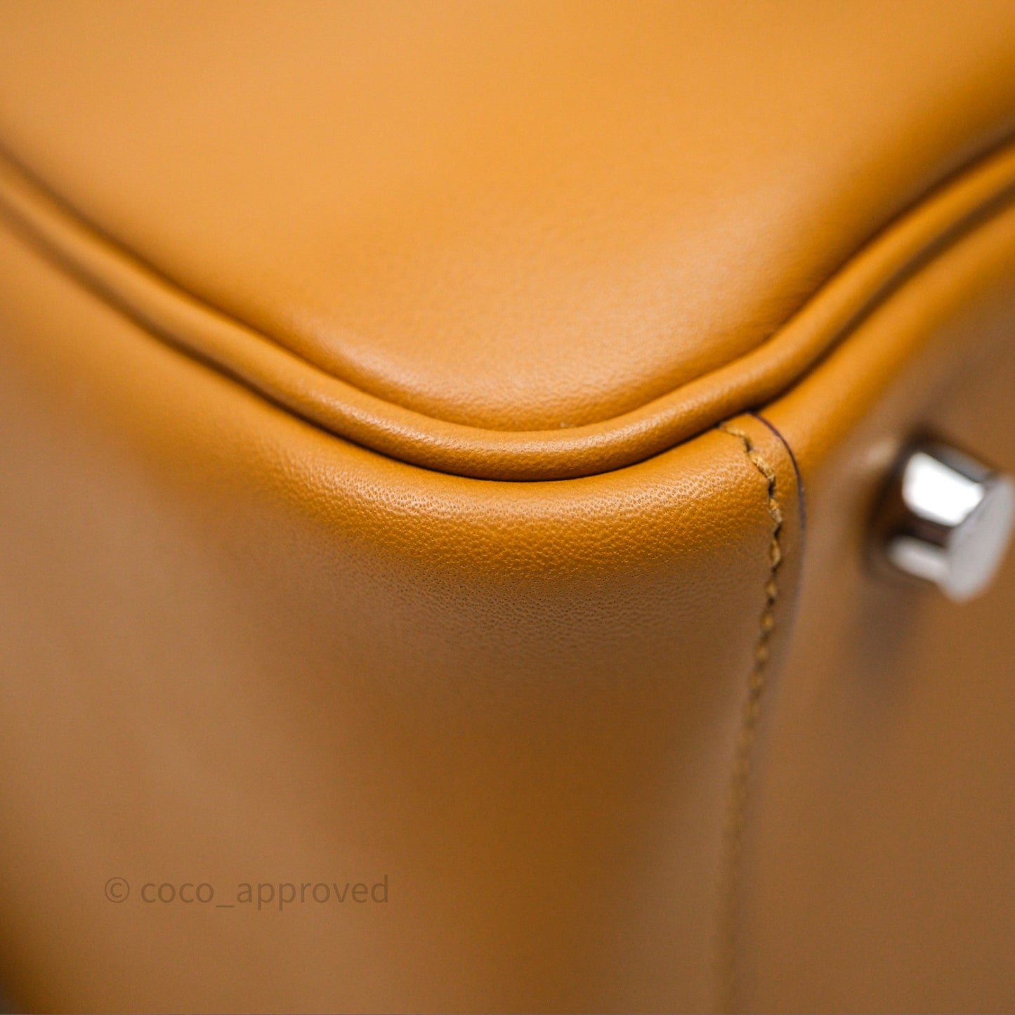 Hermès Lindy 26 Swift Sesame 2S/lime 9R Palladium Hardware