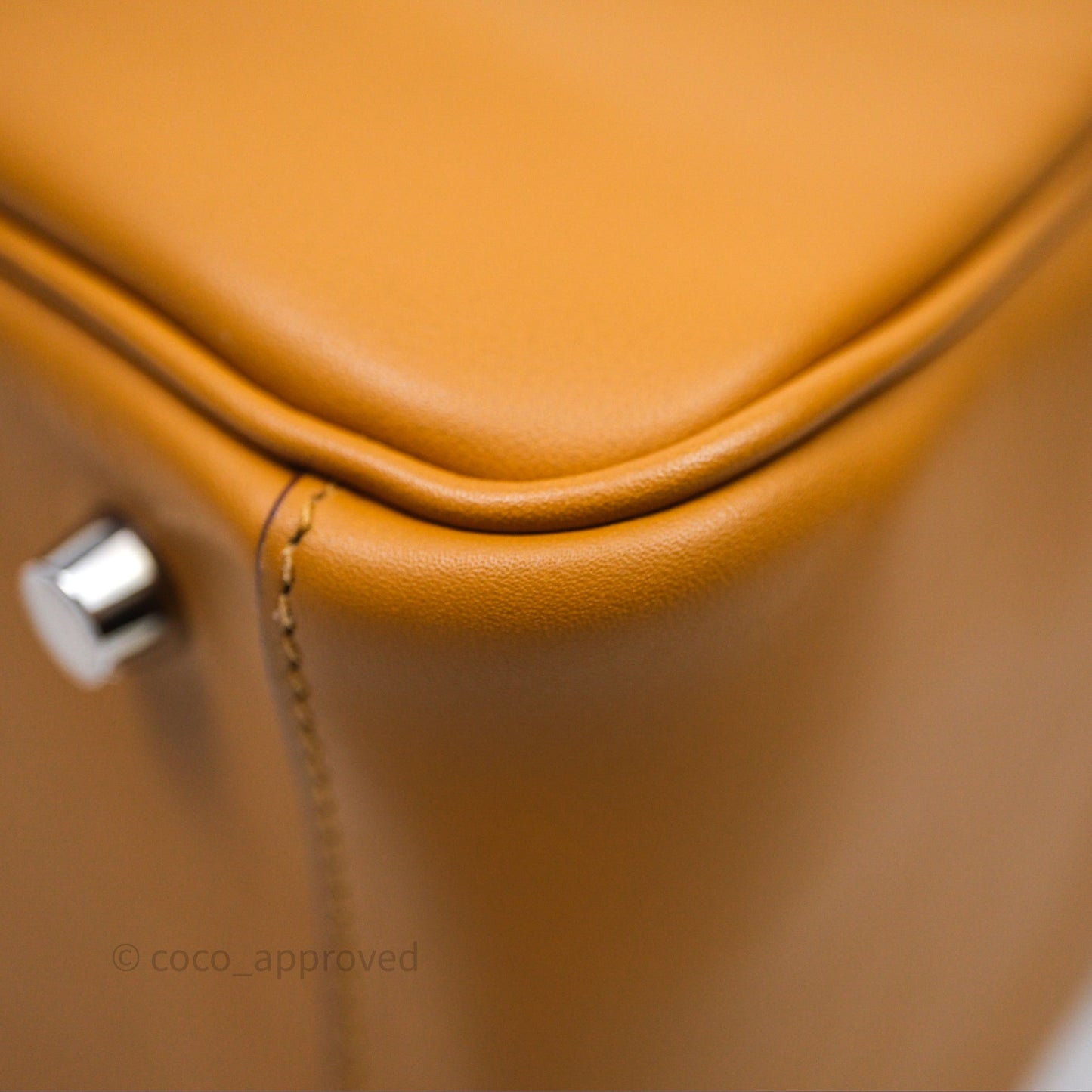 Hermès Lindy 26 Swift Sesame 2S/lime 9R Palladium Hardware