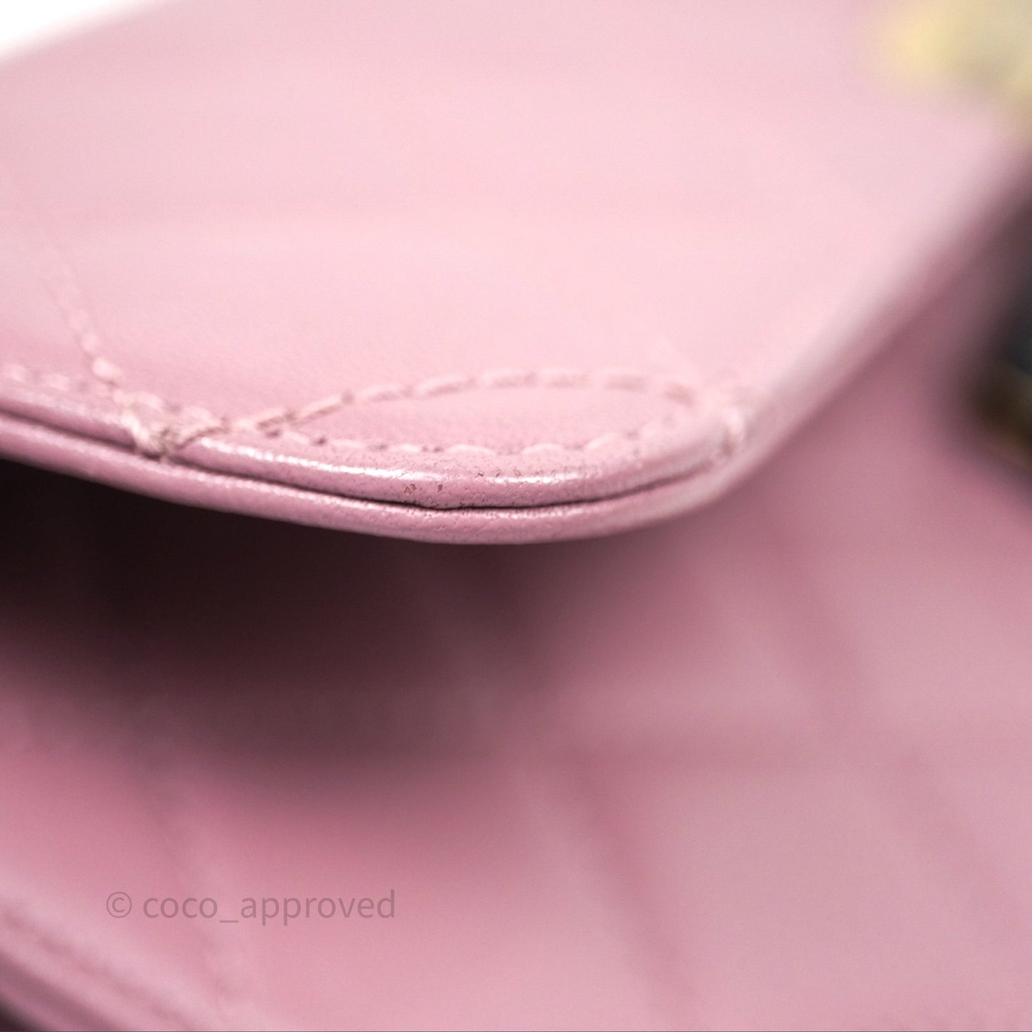Chanel Beauty Lock Flap Bag Purple Aged Gold Hardware