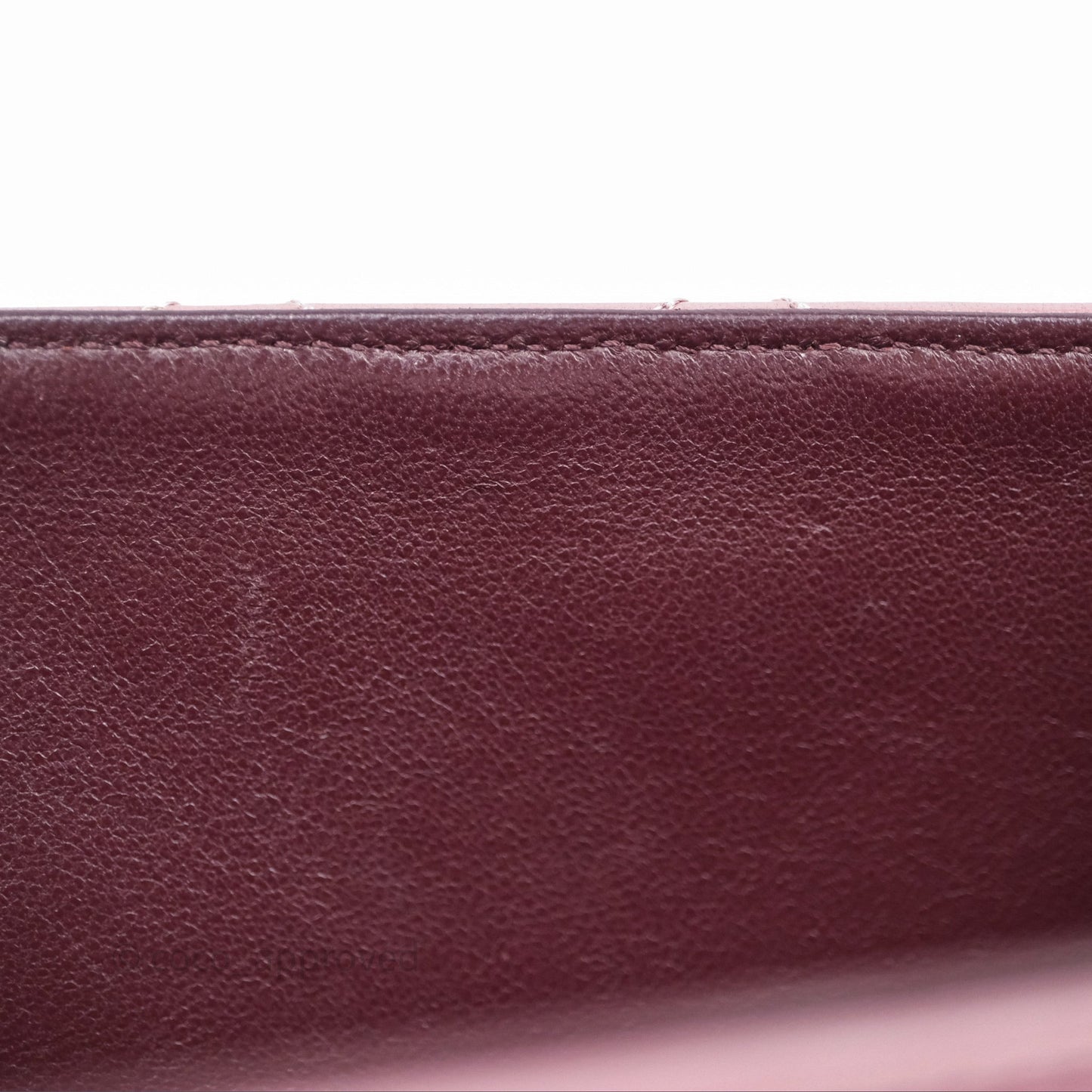Chanel Beauty Lock Flap Bag Purple Aged Gold Hardware