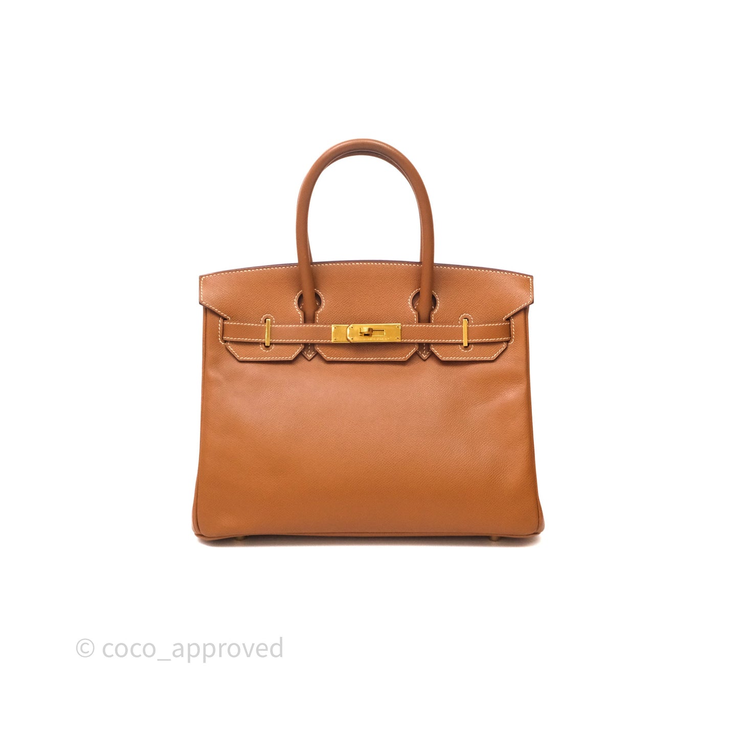 Hermès Birkin 30 Gold 37 Epsom Gold Hardware