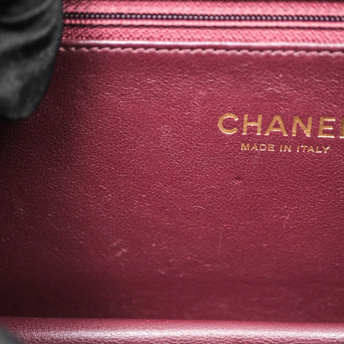 Chanel Beauty Lock Flap Bag Purple Aged Gold Hardware
