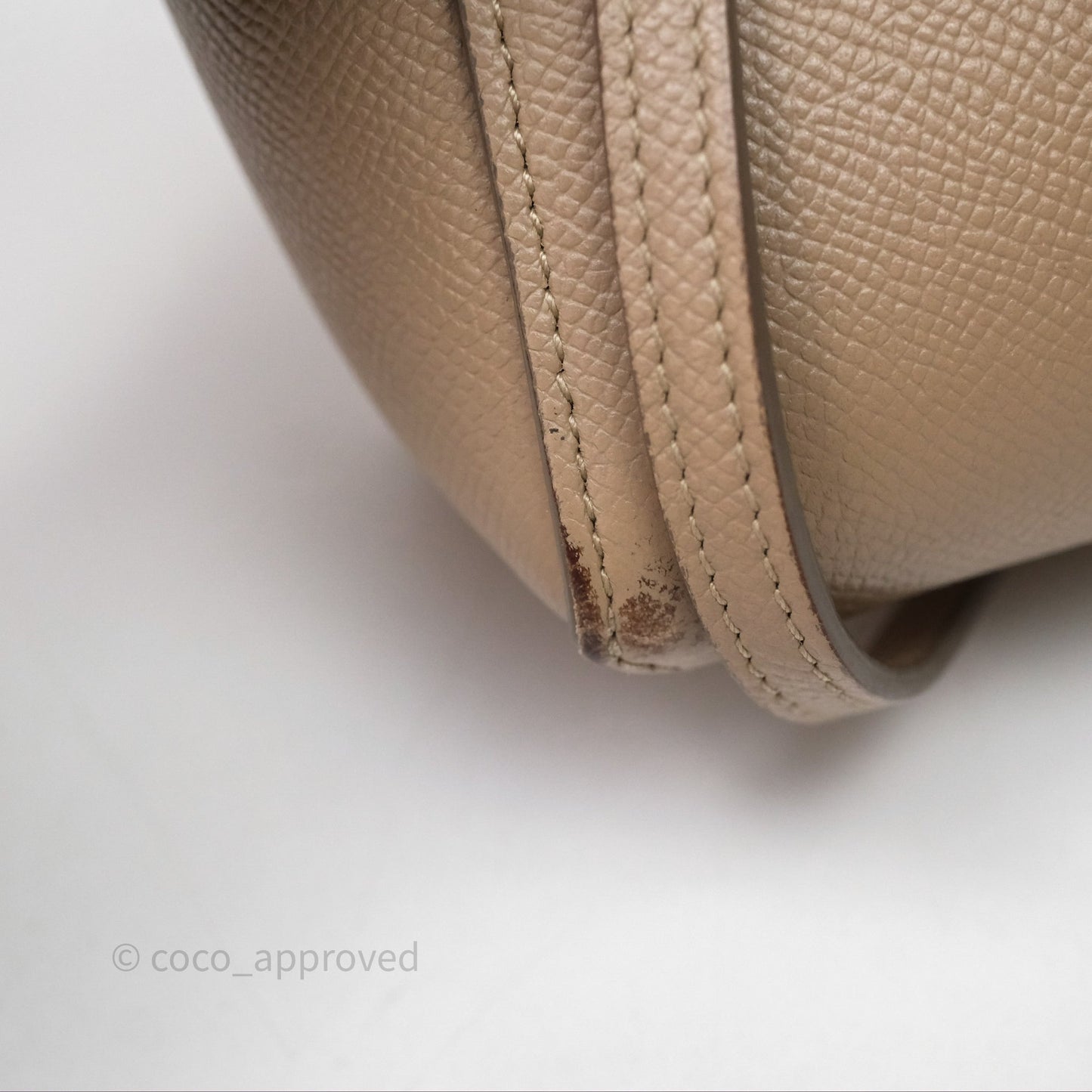 Celine Pico Belt Bag Beige Grained Calfskin Gold Hardware