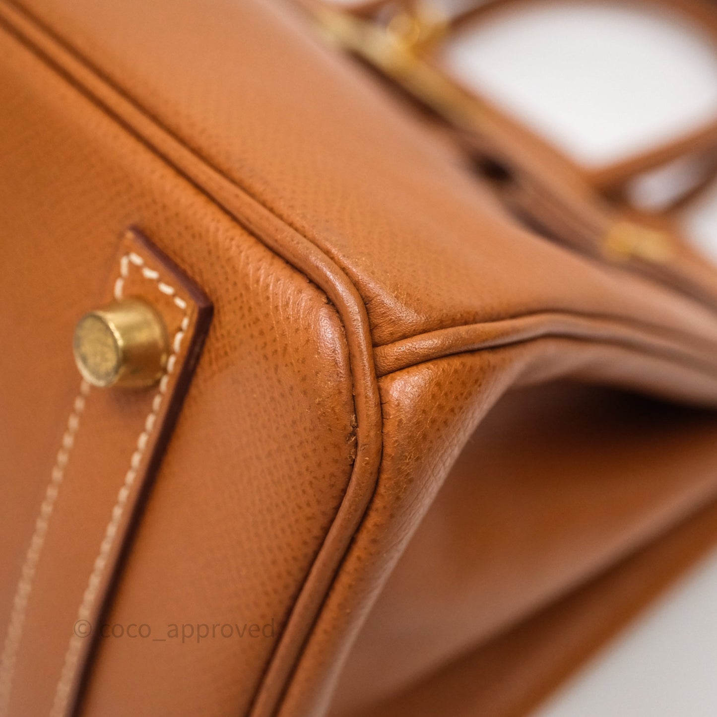 Hermès Birkin 30 Gold 37 Epsom Gold Hardware