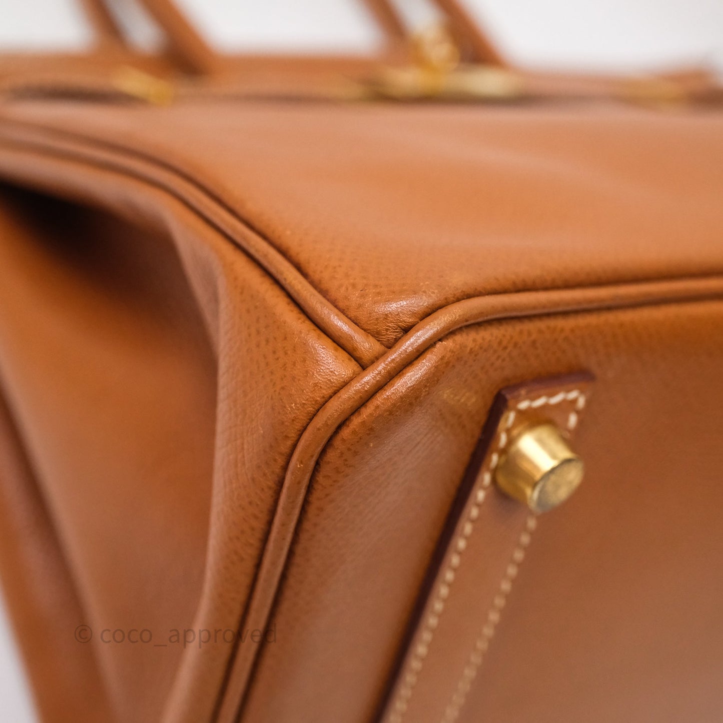 Hermès Birkin 30 Gold 37 Epsom Gold Hardware