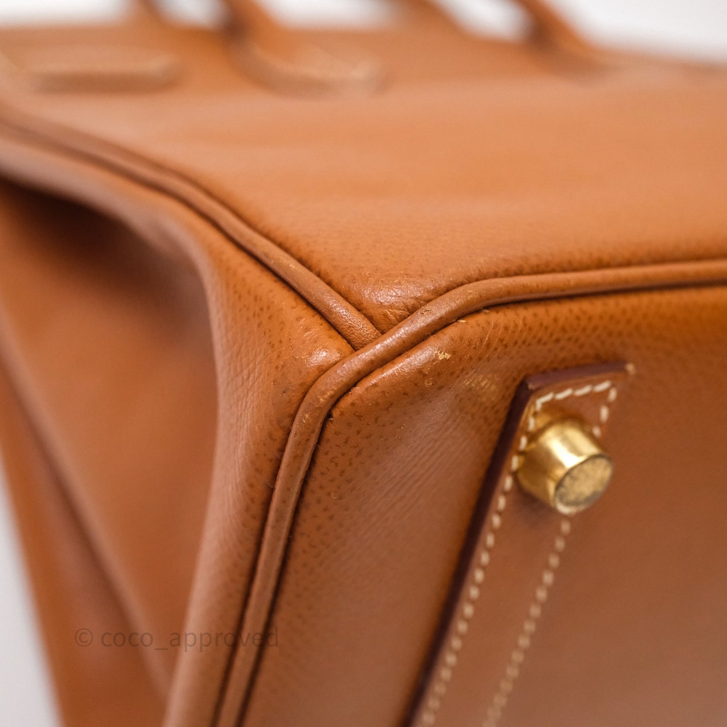 Hermès Birkin 30 Gold 37 Epsom Gold Hardware