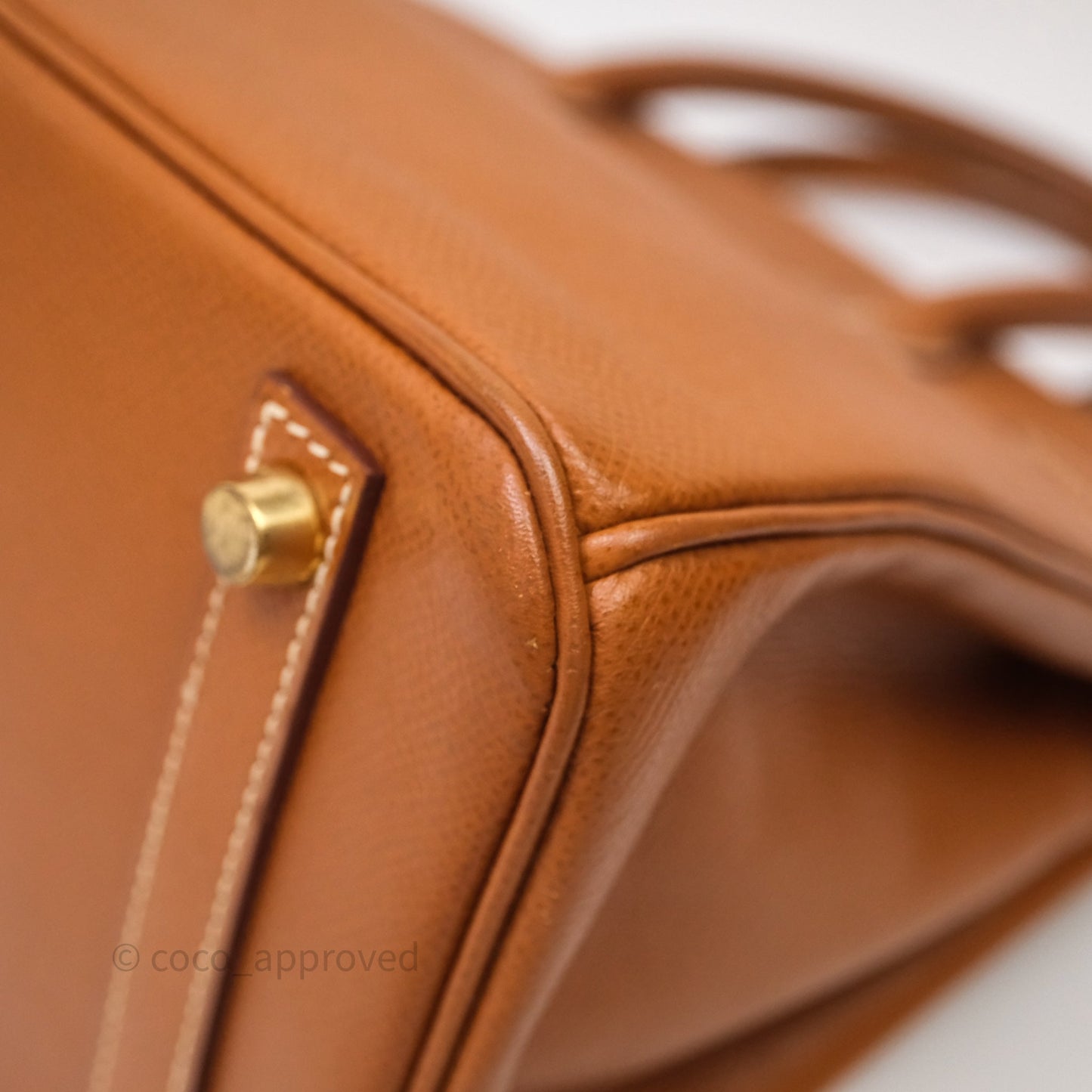 Hermès Birkin 30 Gold 37 Epsom Gold Hardware