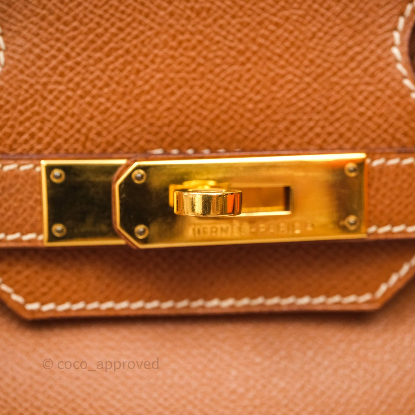 Hermès Birkin 30 Gold 37 Epsom Gold Hardware