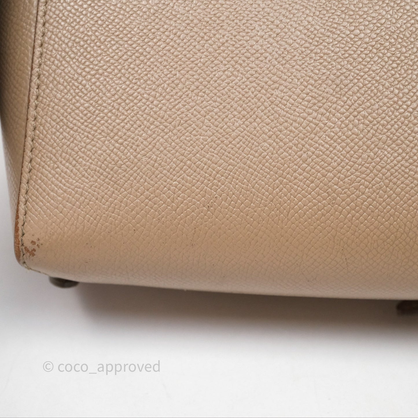 Celine Pico Belt Bag Beige Grained Calfskin Gold Hardware