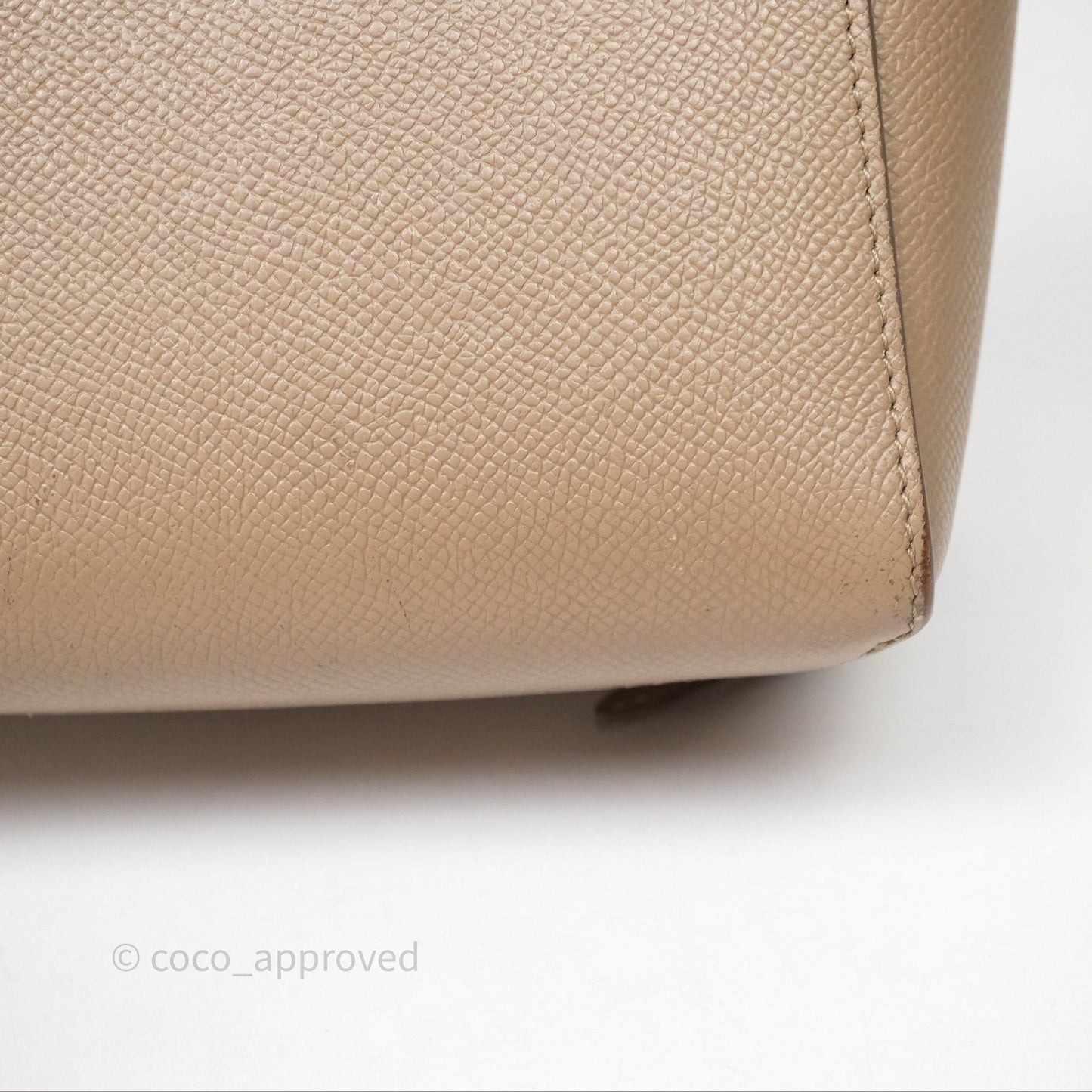 Celine Pico Belt Bag Beige Grained Calfskin Gold Hardware