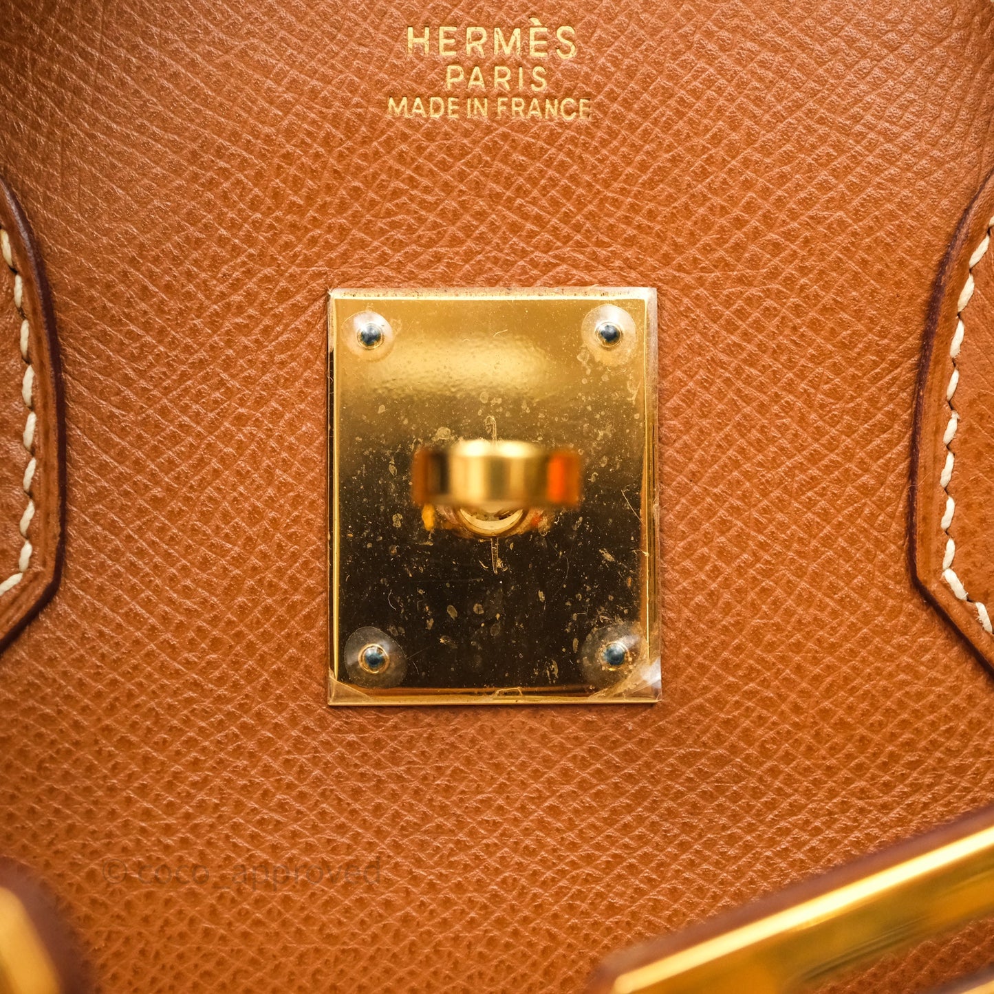 Hermès Birkin 30 Gold 37 Epsom Gold Hardware
