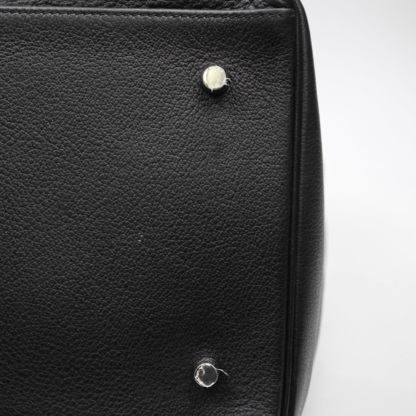 Hermès Kelly Voyage 50 Noir 89 Novillo Palladium Hardware