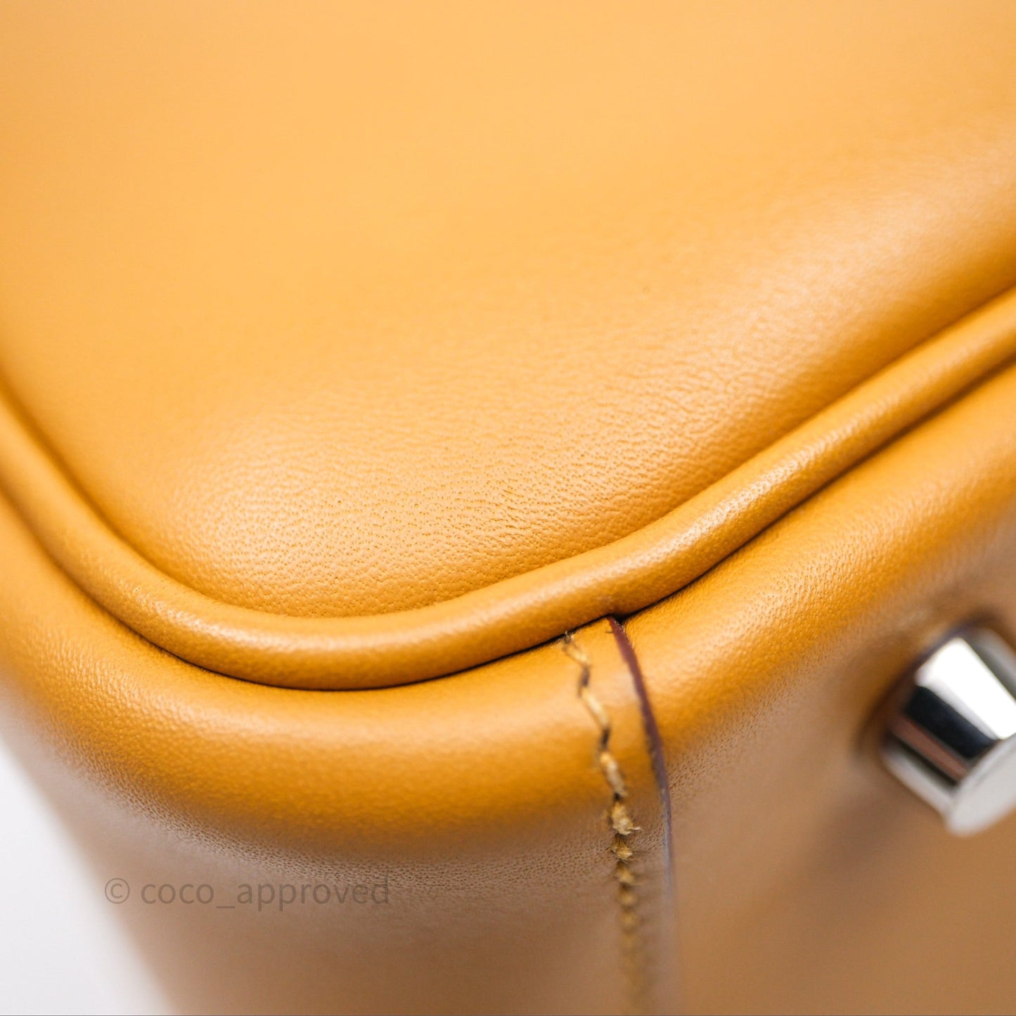 Hermès Lindy 26 Swift Sesame 2S/lime 9R Palladium Hardware