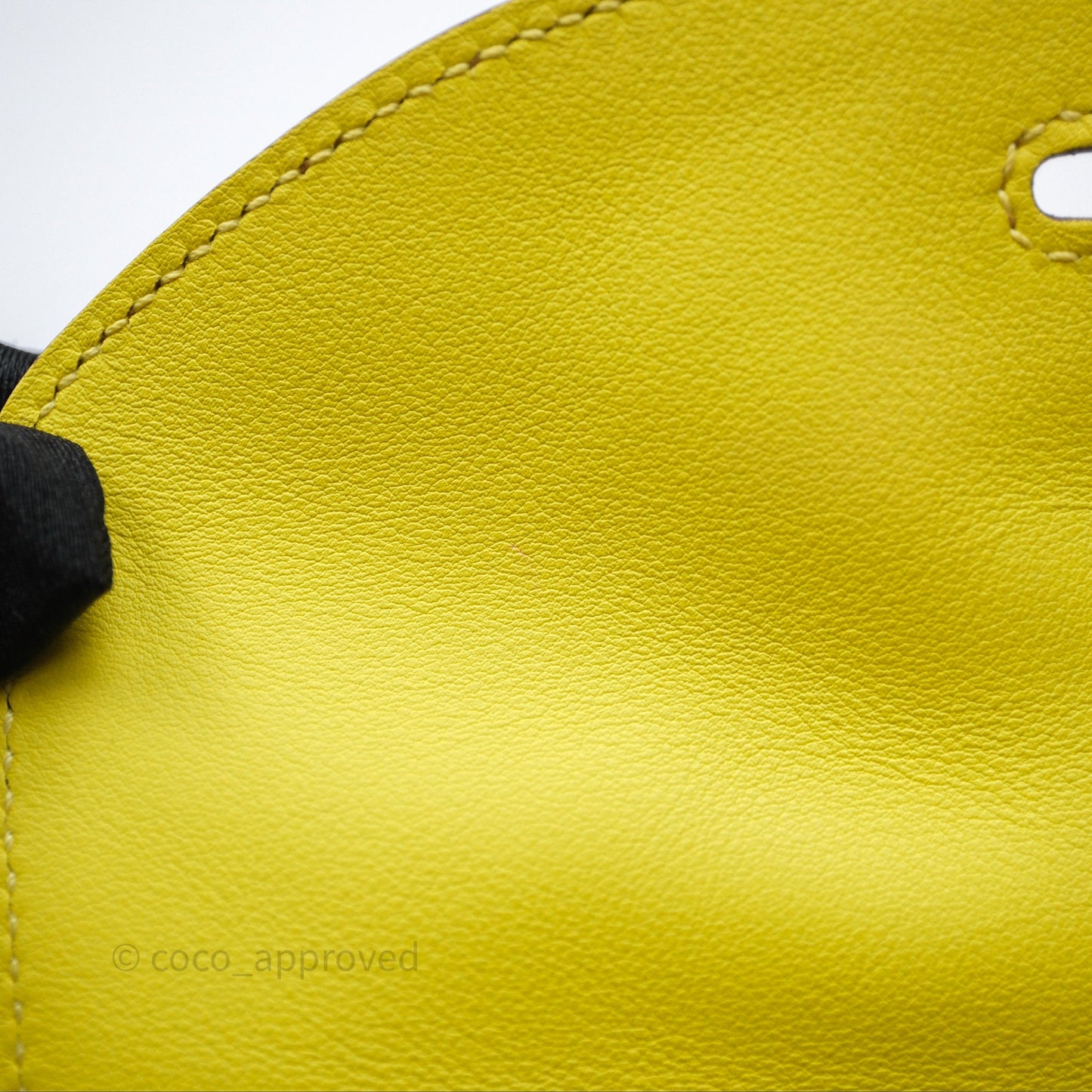 Hermès Lindy 26 Swift Sesame 2S/lime 9R Palladium Hardware