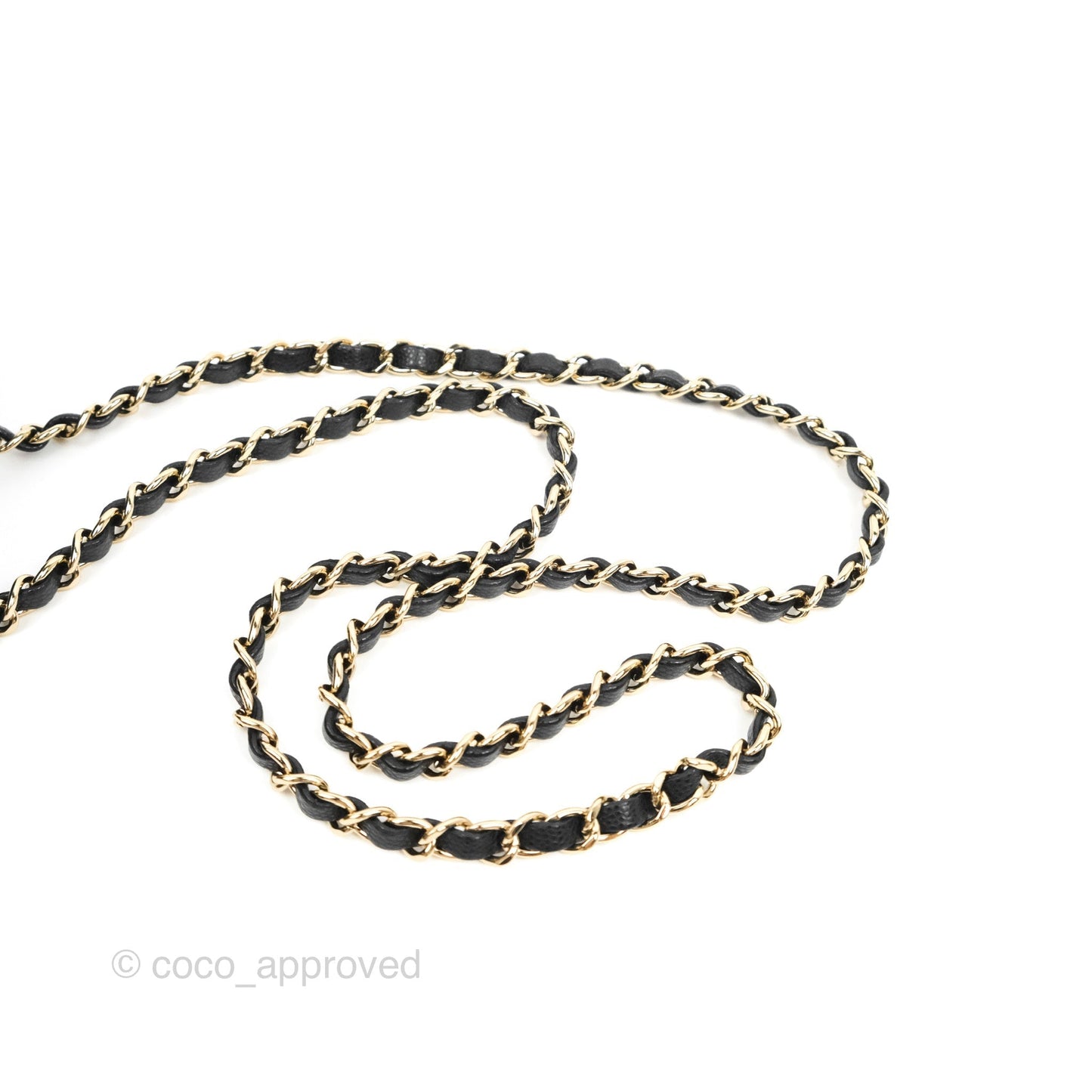 Chanel Top Handle Vanity with Chain Black Caviar Gold Hardware