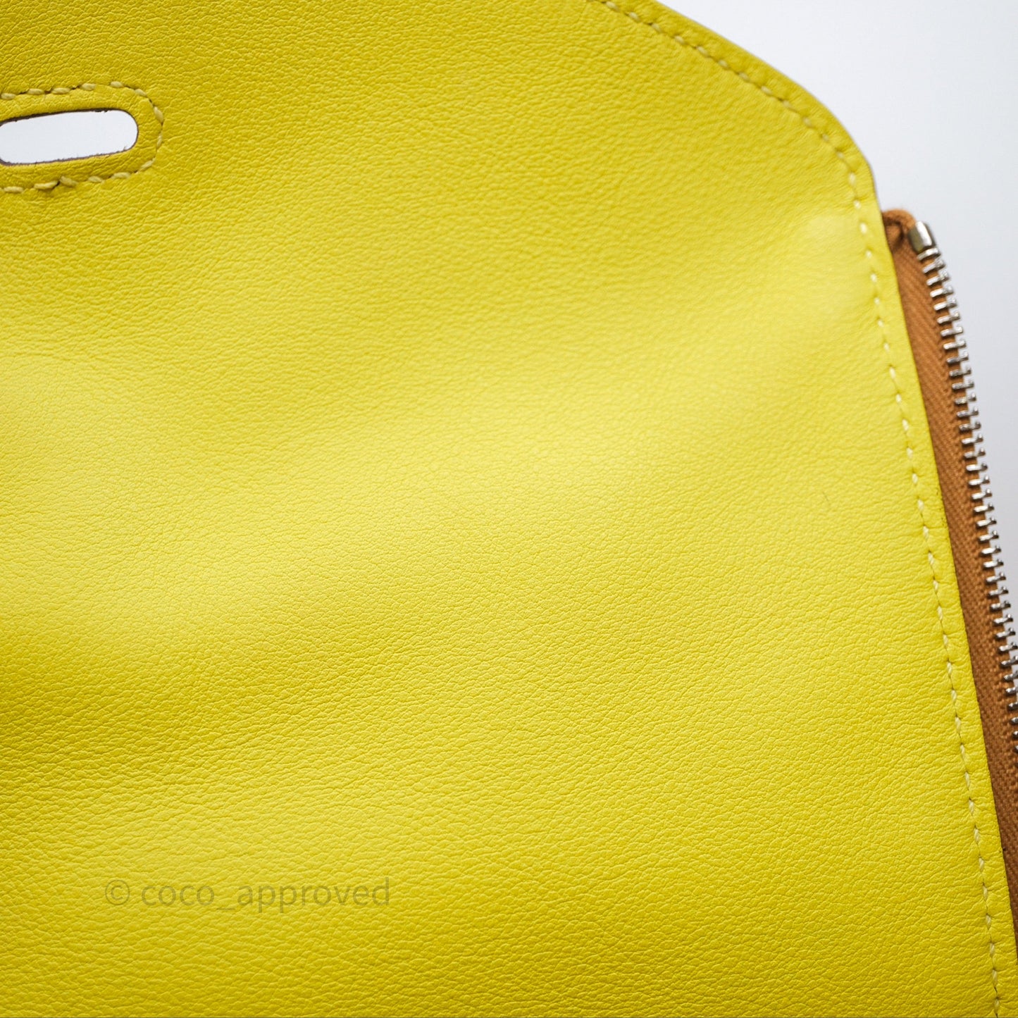 Hermès Lindy 26 Swift Sesame 2S/lime 9R Palladium Hardware