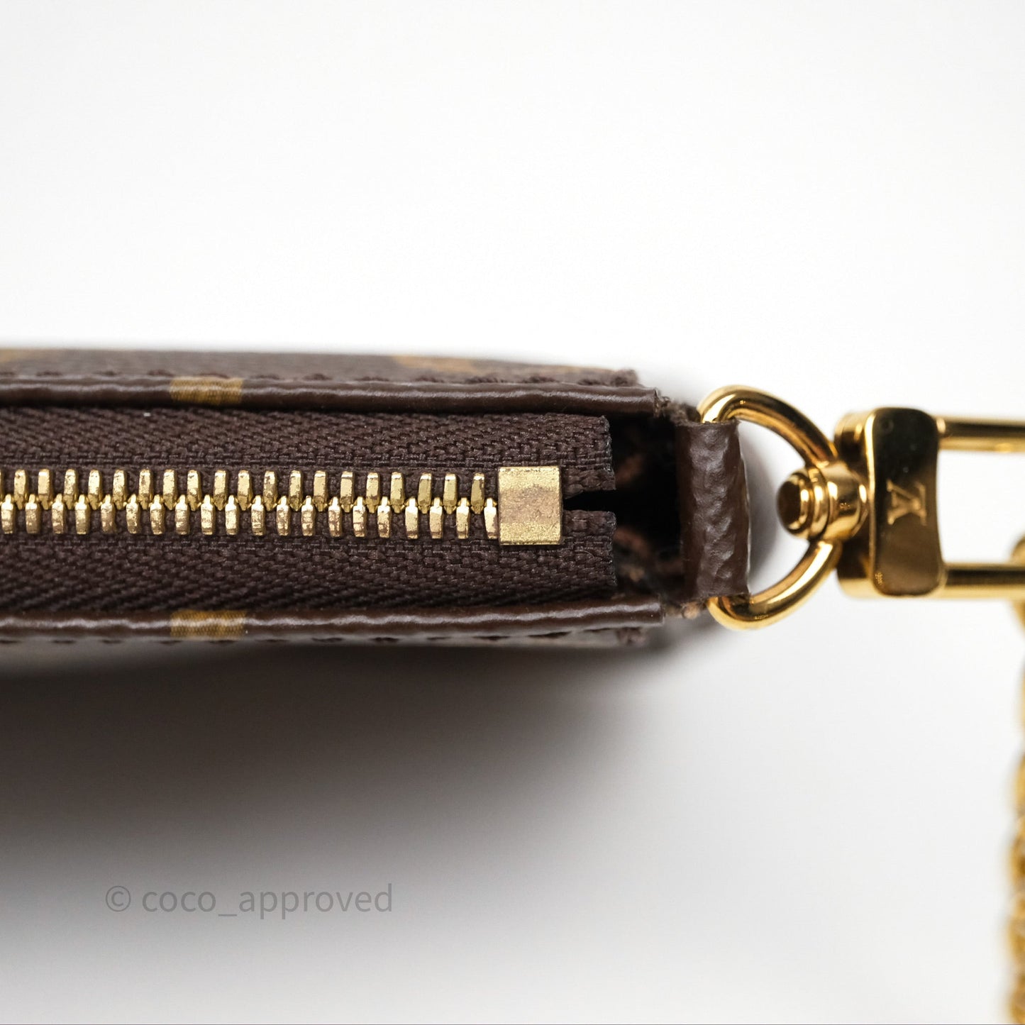 Louis Vuitton Multi Pochette Accessories Pink Monogram Canvas