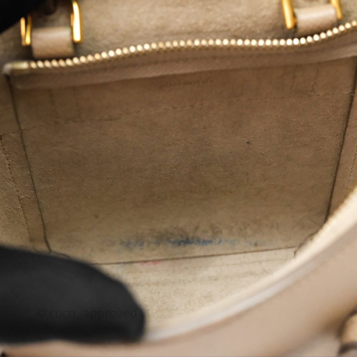 Celine Pico Belt Bag Beige Grained Calfskin Gold Hardware