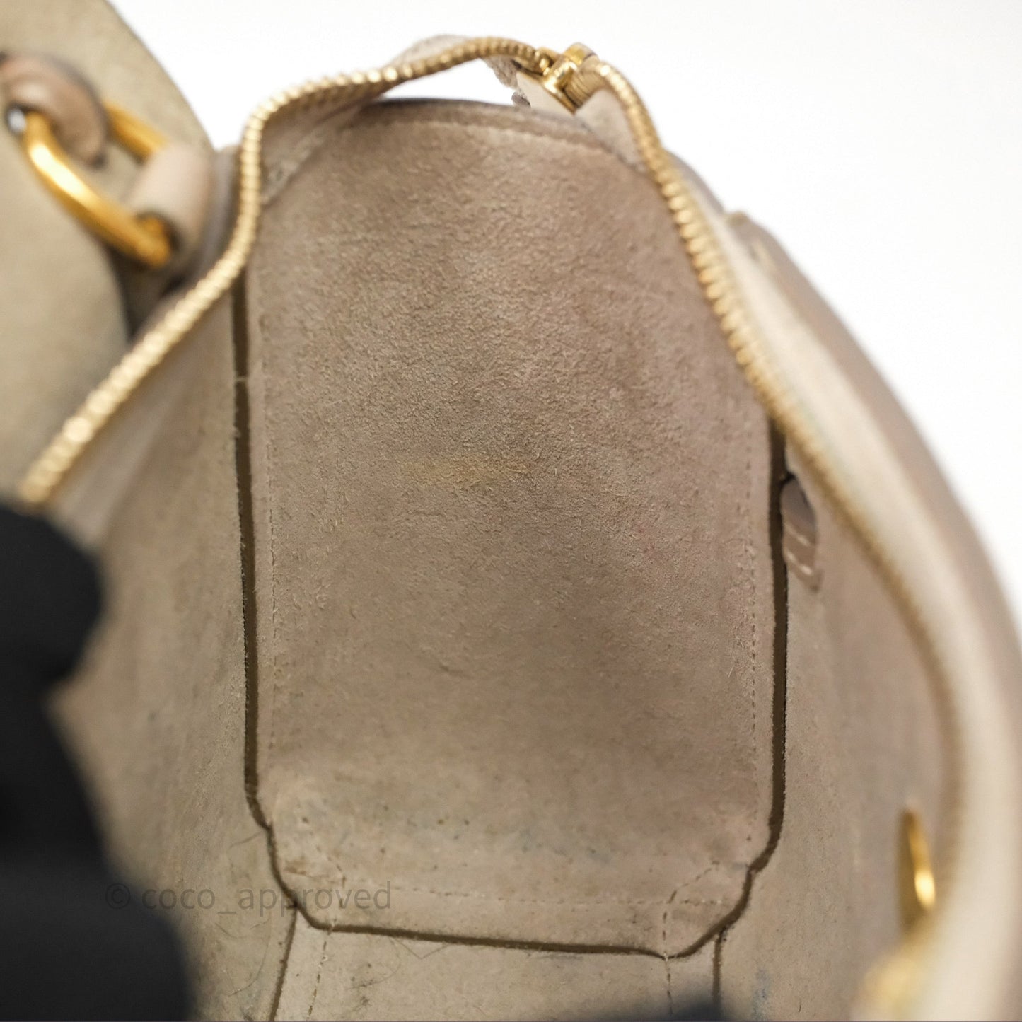 Celine Pico Belt Bag Beige Grained Calfskin Gold Hardware