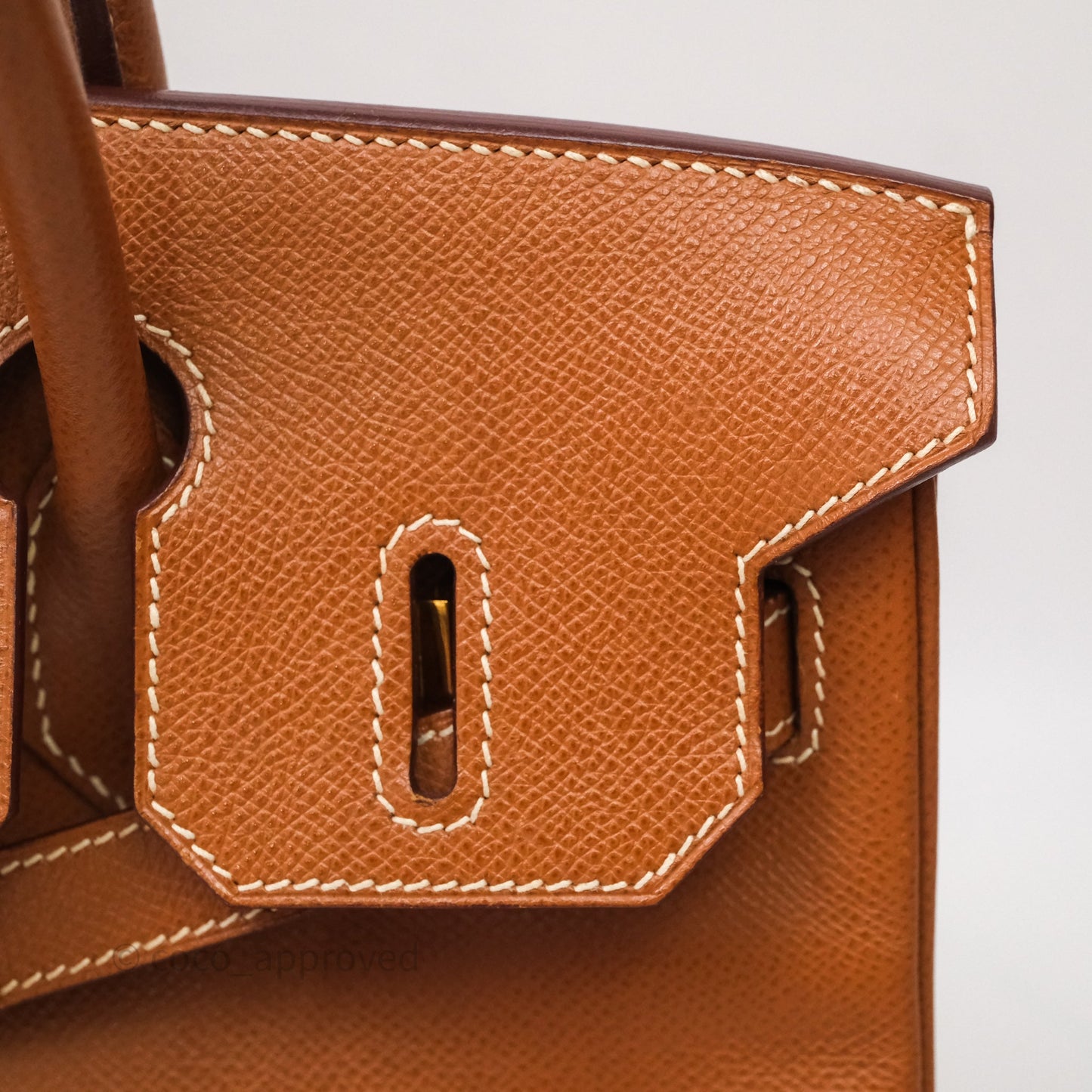 Hermès Birkin 30 Gold 37 Epsom Gold Hardware