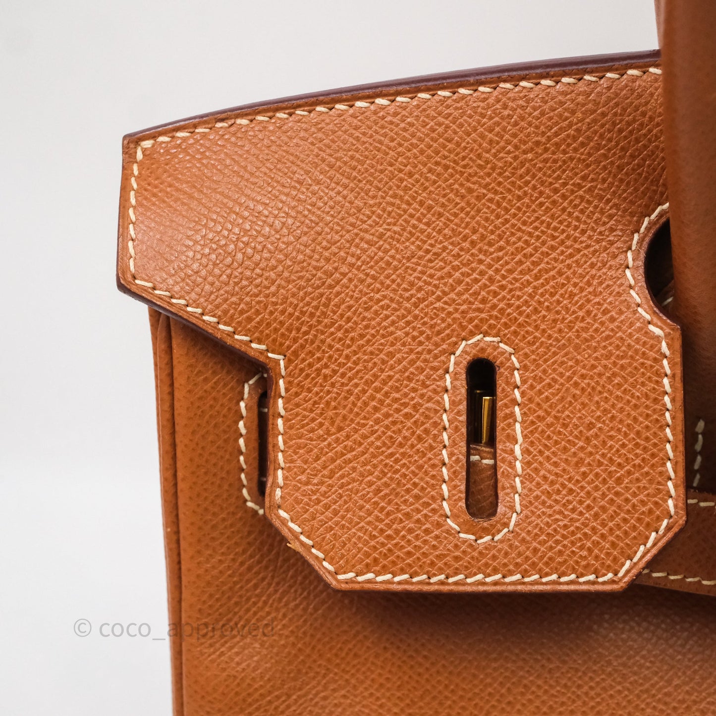 Hermès Birkin 30 Gold 37 Epsom Gold Hardware