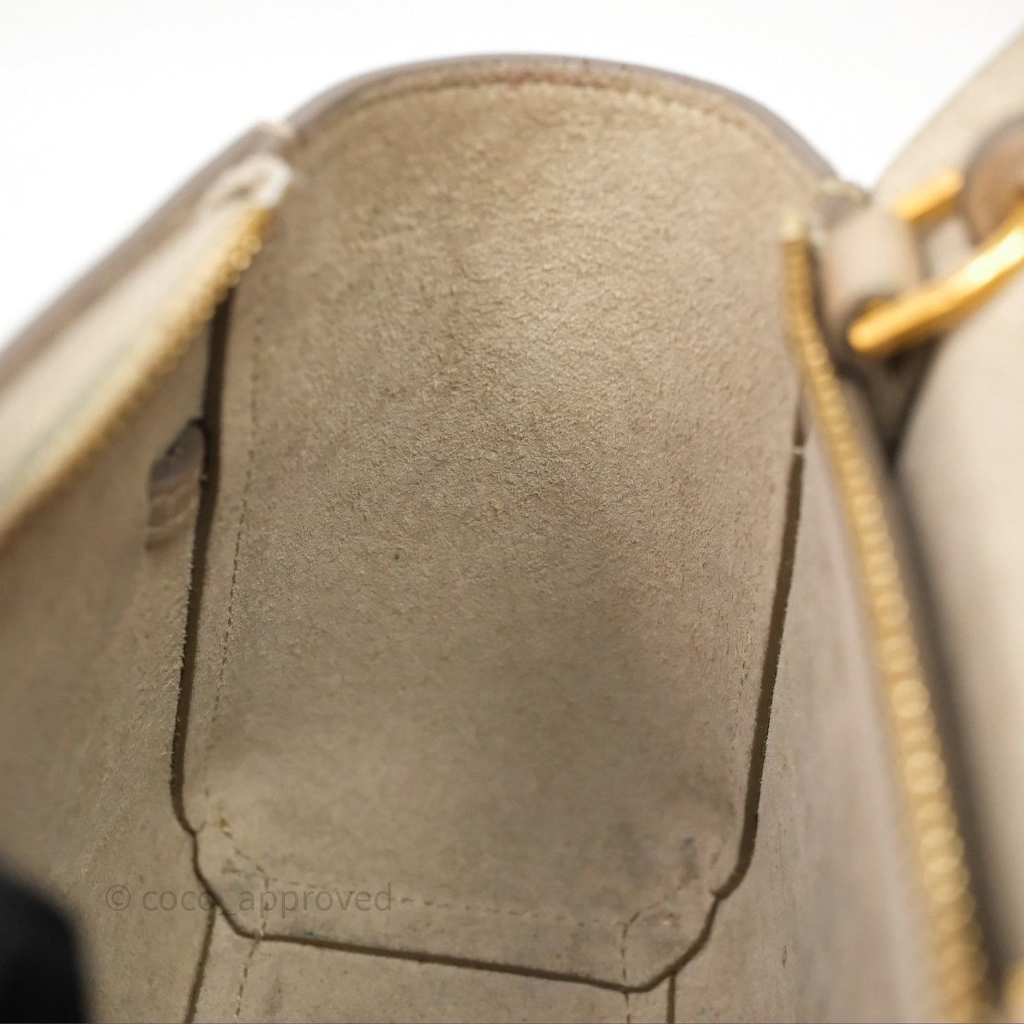 Celine Pico Belt Bag Beige Grained Calfskin Gold Hardware