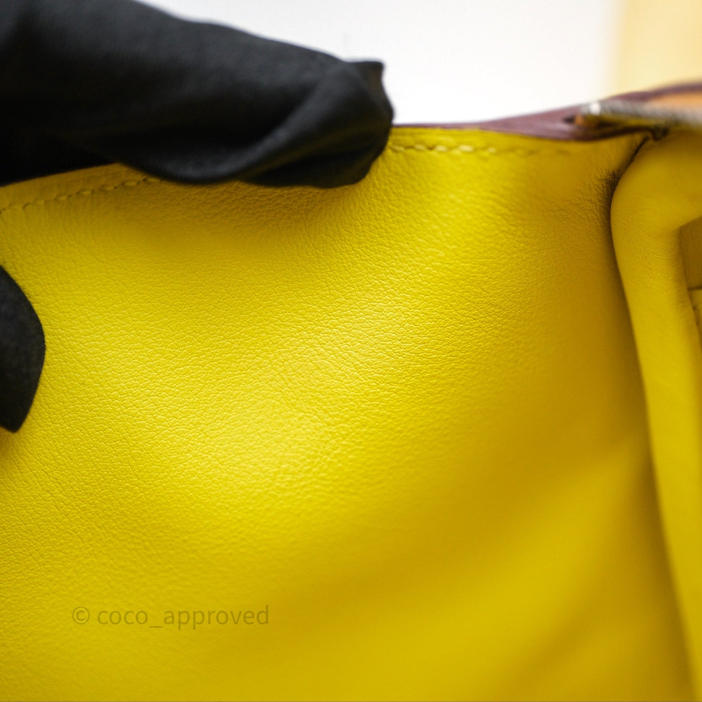 Hermès Lindy 26 Swift Sesame 2S/lime 9R Palladium Hardware