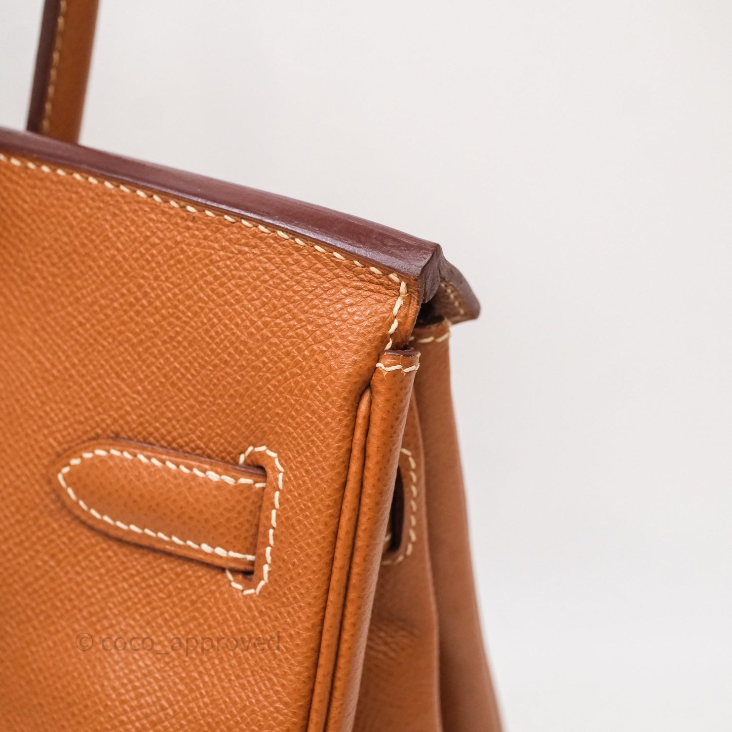 Hermès Birkin 30 Gold 37 Epsom Gold Hardware