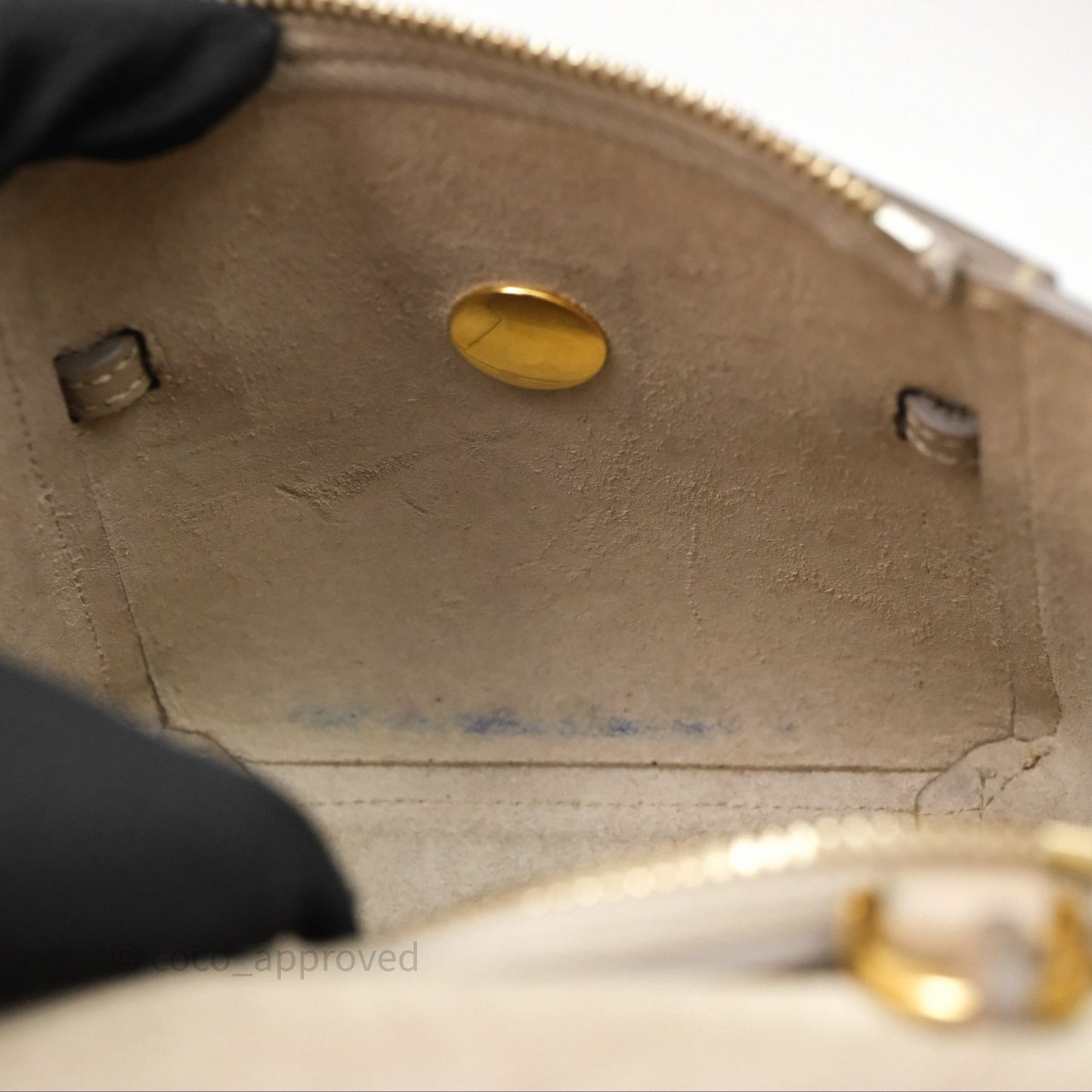 Celine Pico Belt Bag Beige Grained Calfskin Gold Hardware