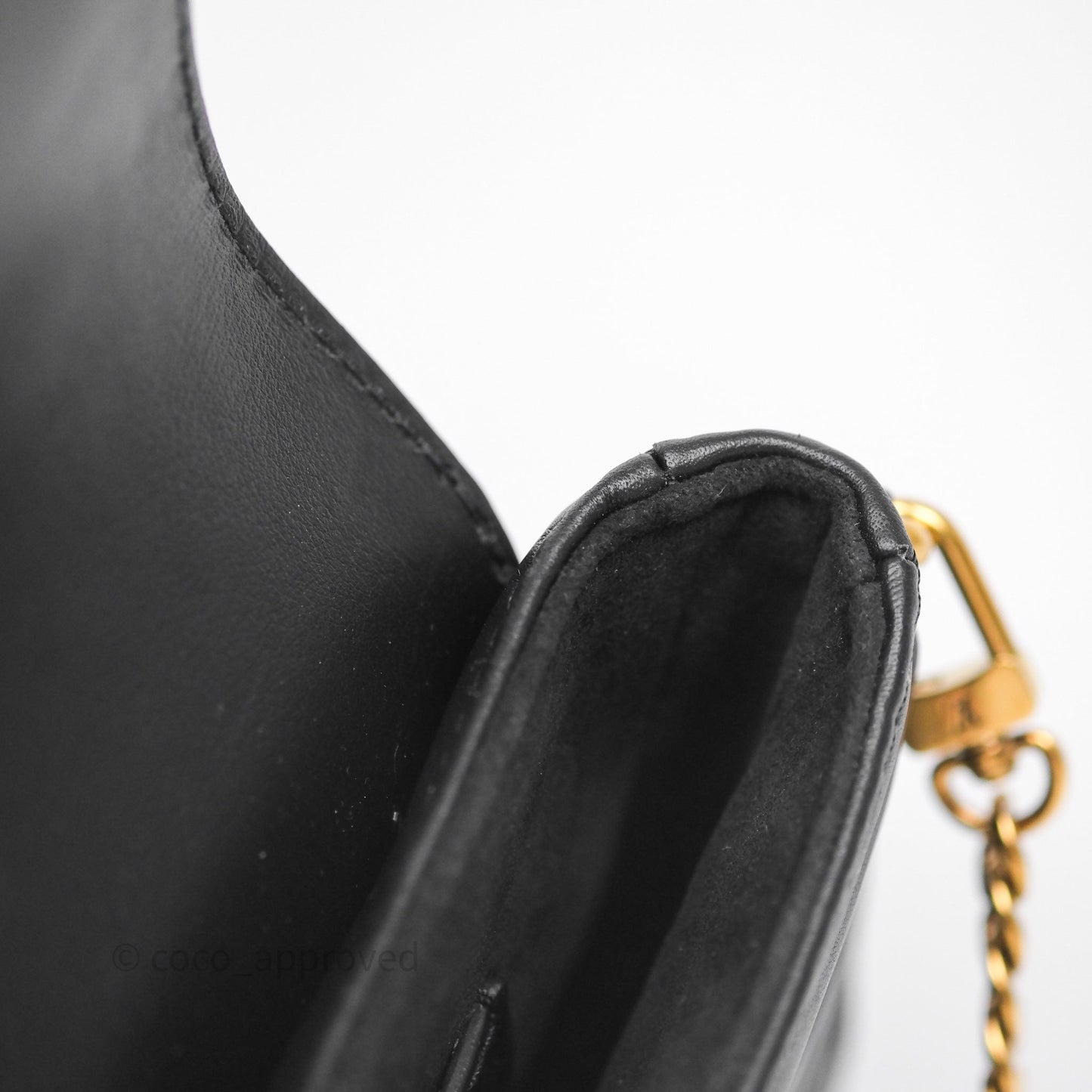 Louis Vuitton Black New Wave Multi Pochette Gold Hardware