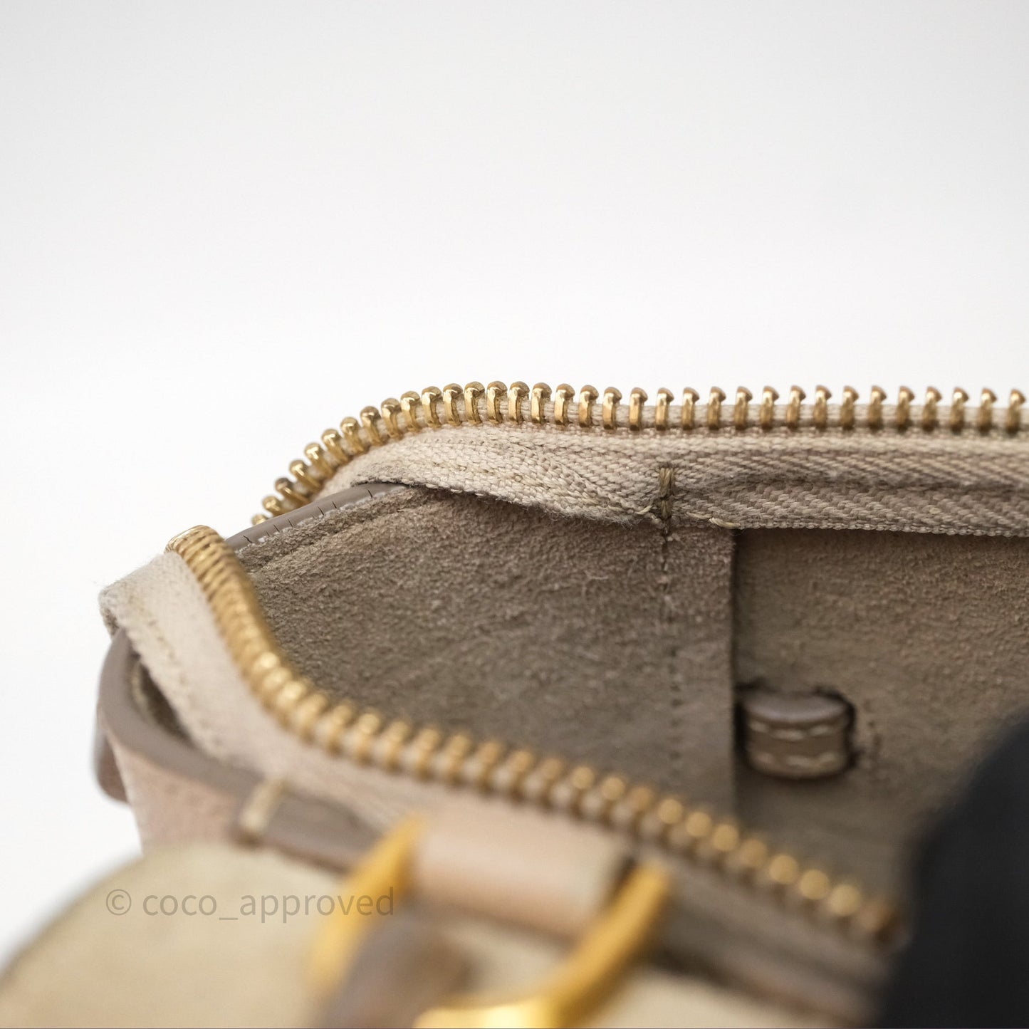 Celine Pico Belt Bag Beige Grained Calfskin Gold Hardware
