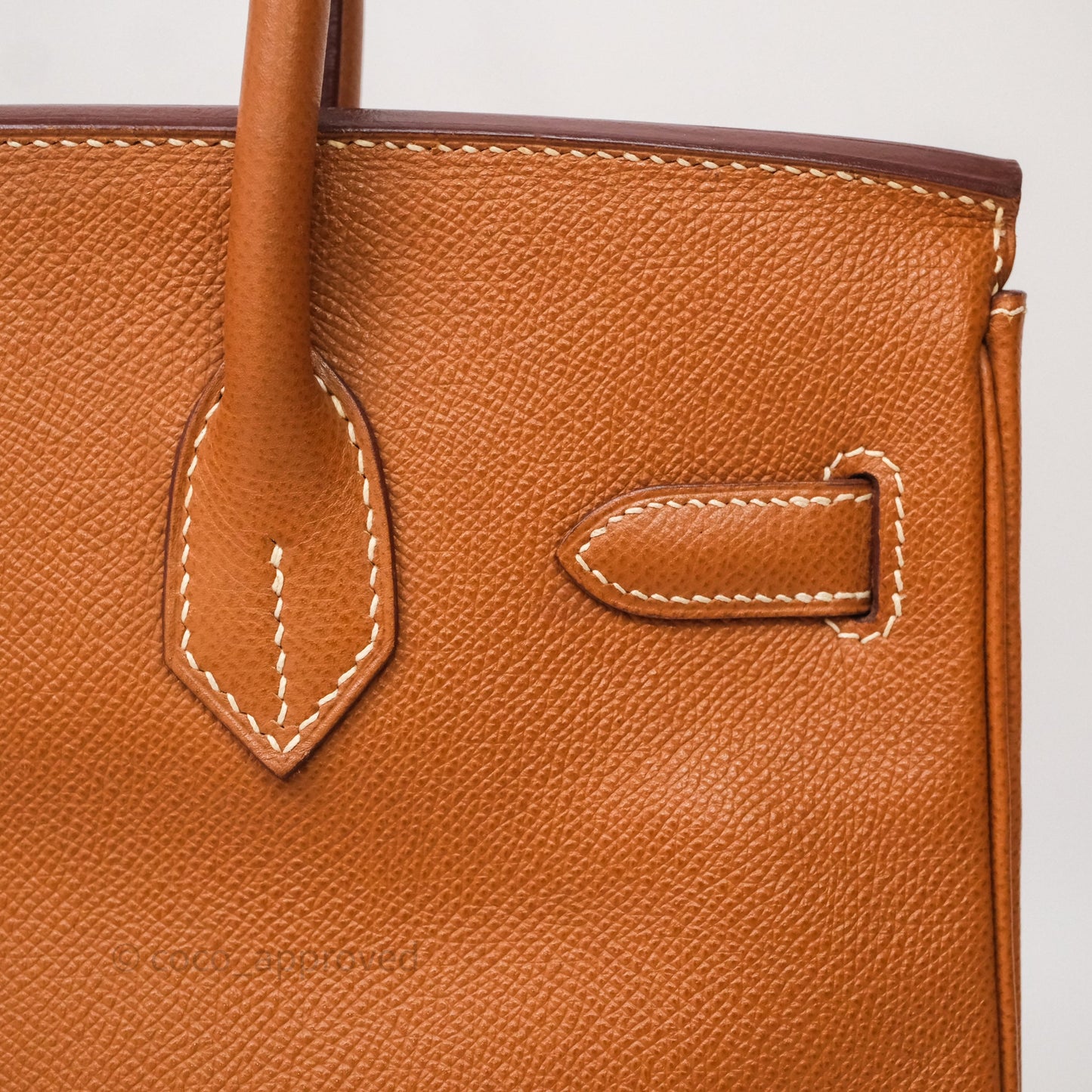 Hermès Birkin 30 Gold 37 Epsom Gold Hardware