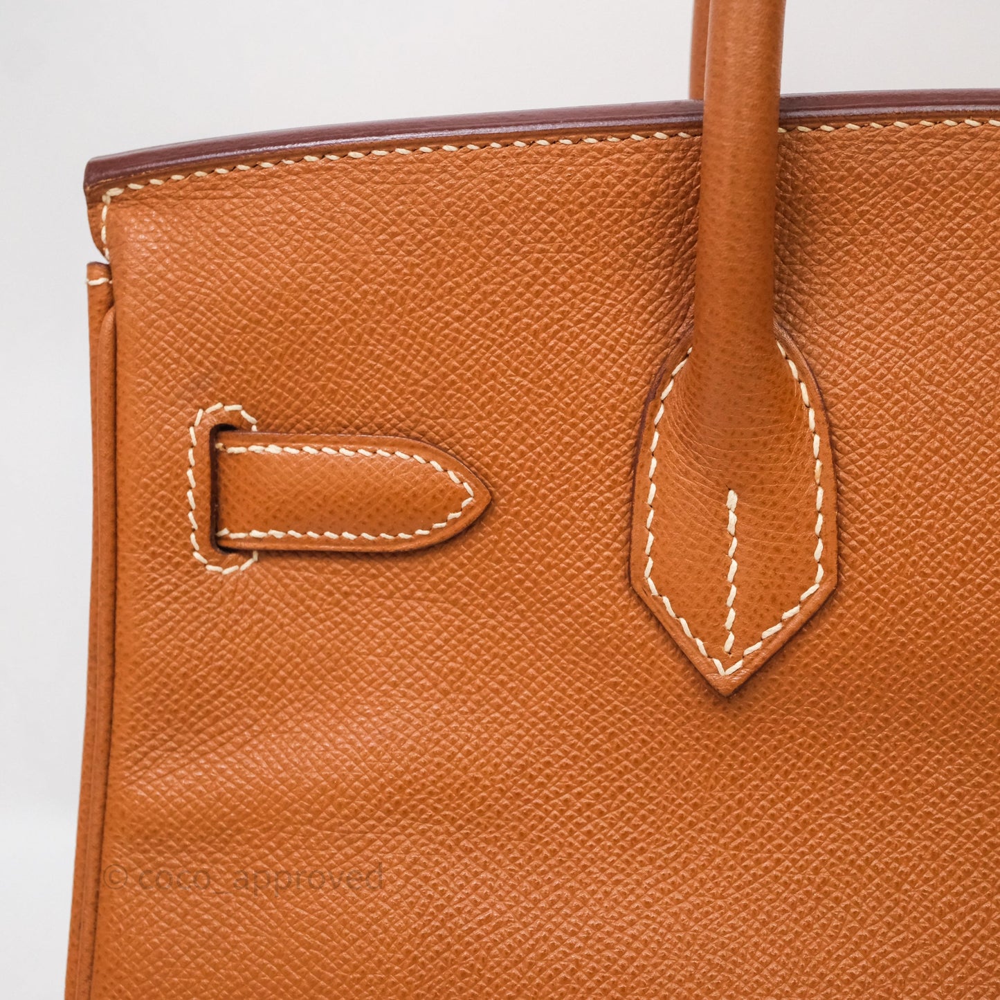 Hermès Birkin 30 Gold 37 Epsom Gold Hardware