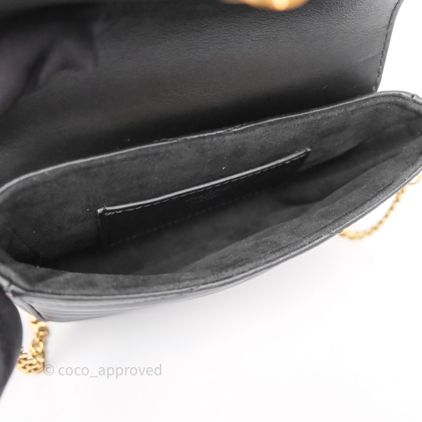 Louis Vuitton Black New Wave Multi Pochette Gold Hardware