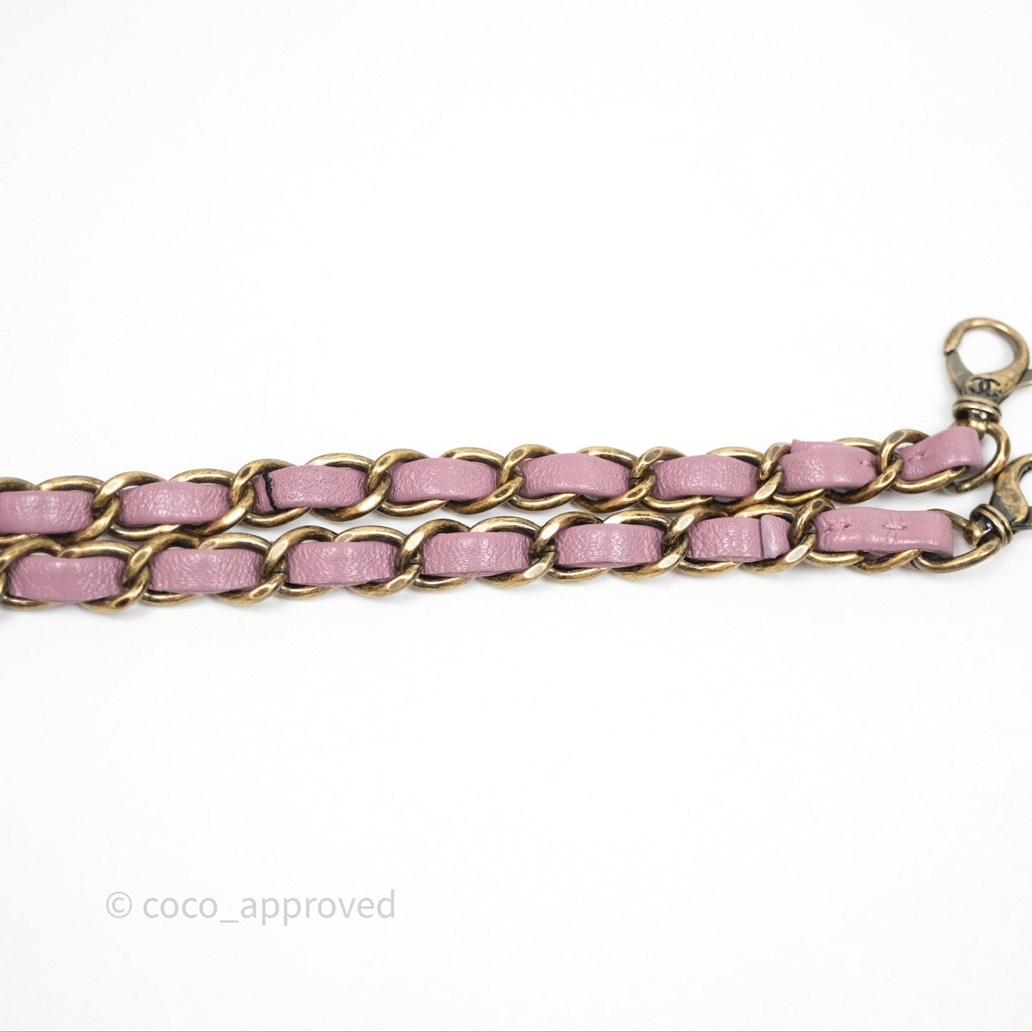 Chanel Beauty Lock Flap Bag Purple Aged Gold Hardware