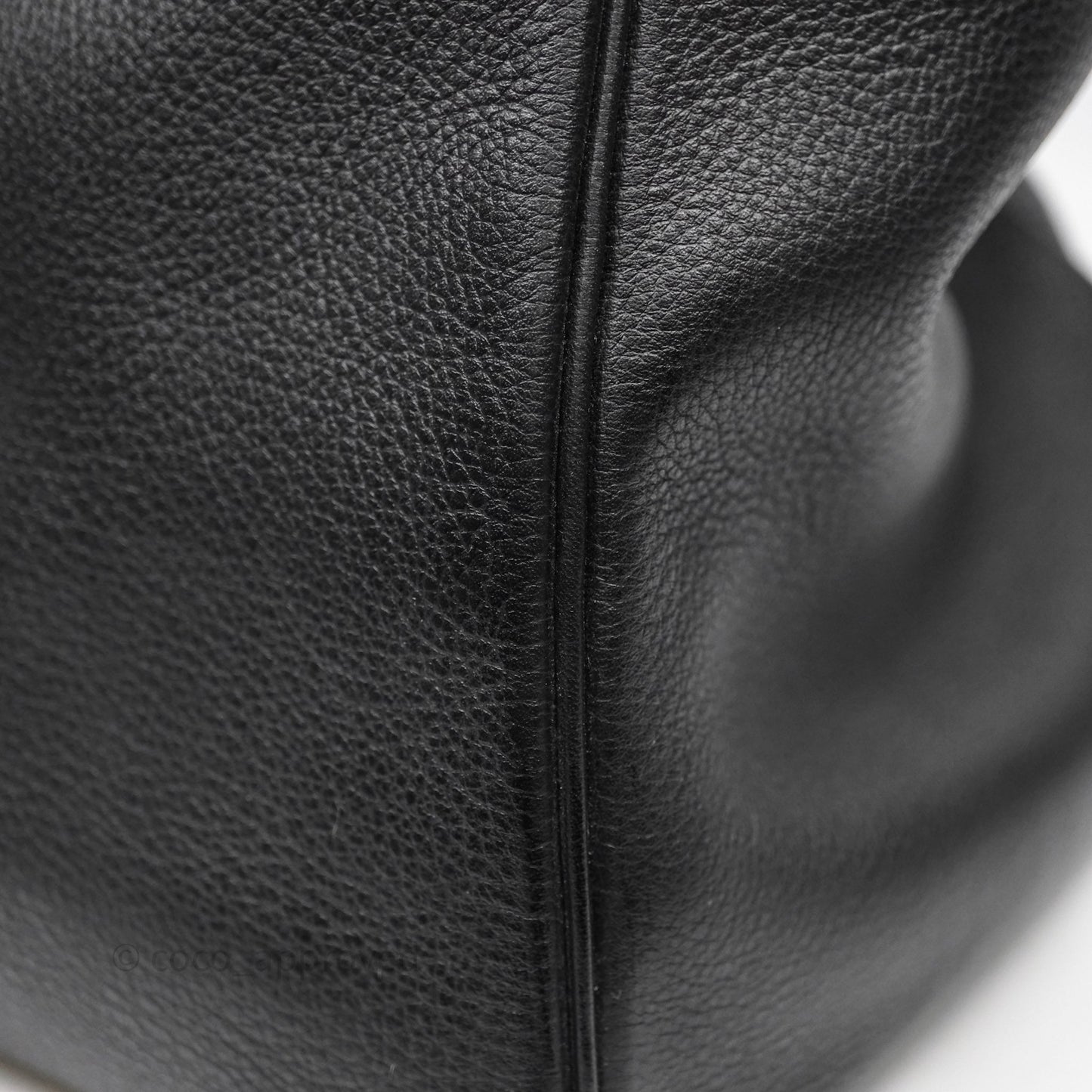 Hermès Kelly Voyage 50 Noir 89 Novillo Palladium Hardware