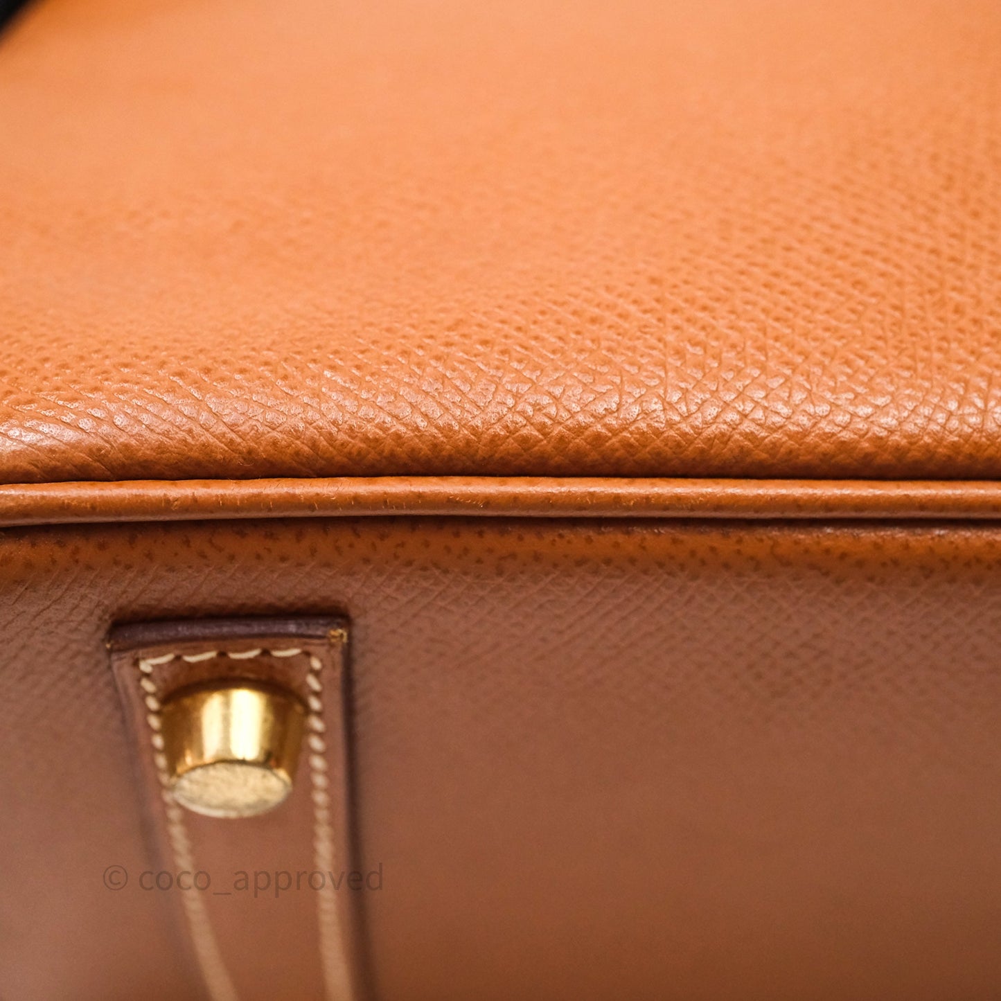 Hermès Birkin 30 Gold 37 Epsom Gold Hardware
