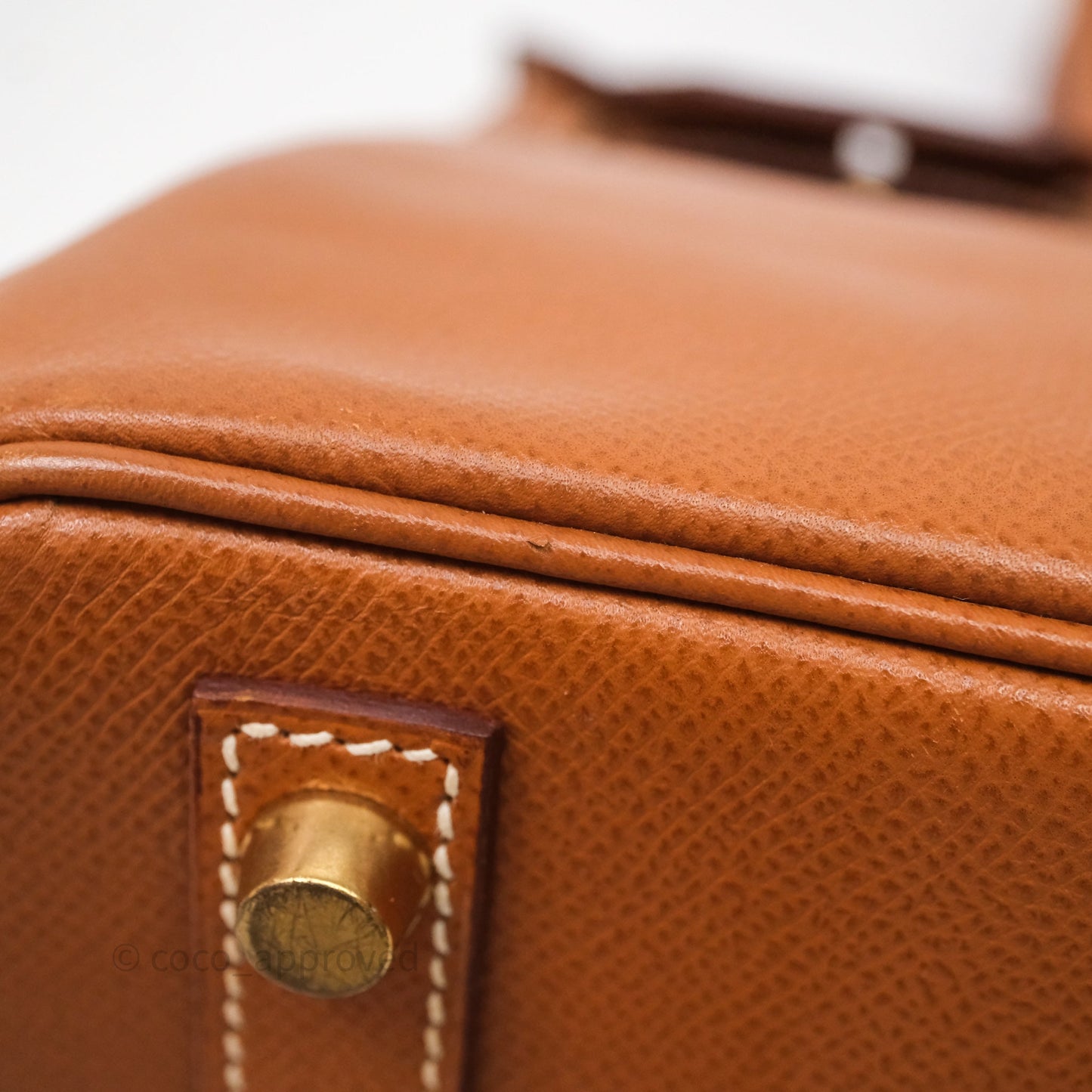 Hermès Birkin 30 Gold 37 Epsom Gold Hardware