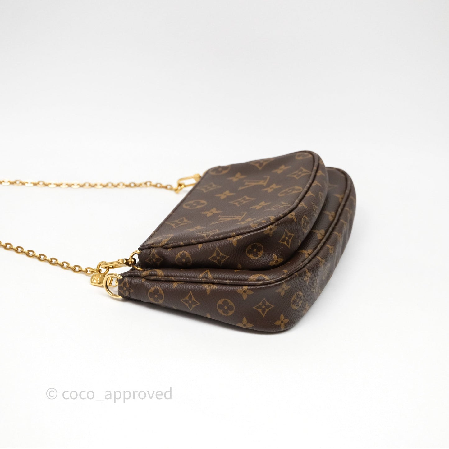 Louis Vuitton Multi Pochette Accessories Pink Monogram Canvas