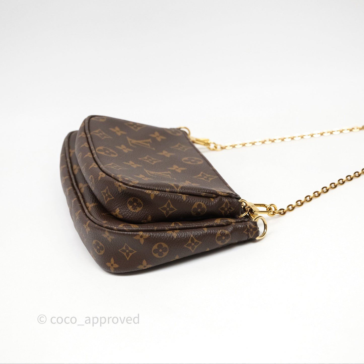 Louis Vuitton Multi Pochette Accessories Pink Monogram Canvas
