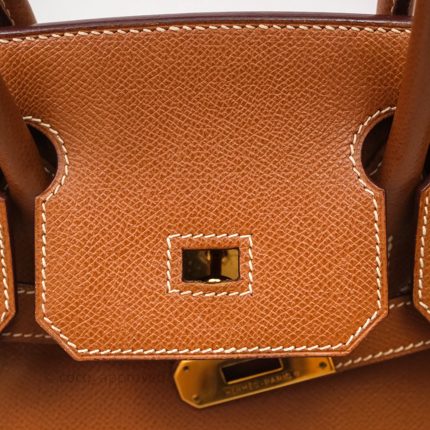 Hermès Birkin 30 Gold 37 Epsom Gold Hardware