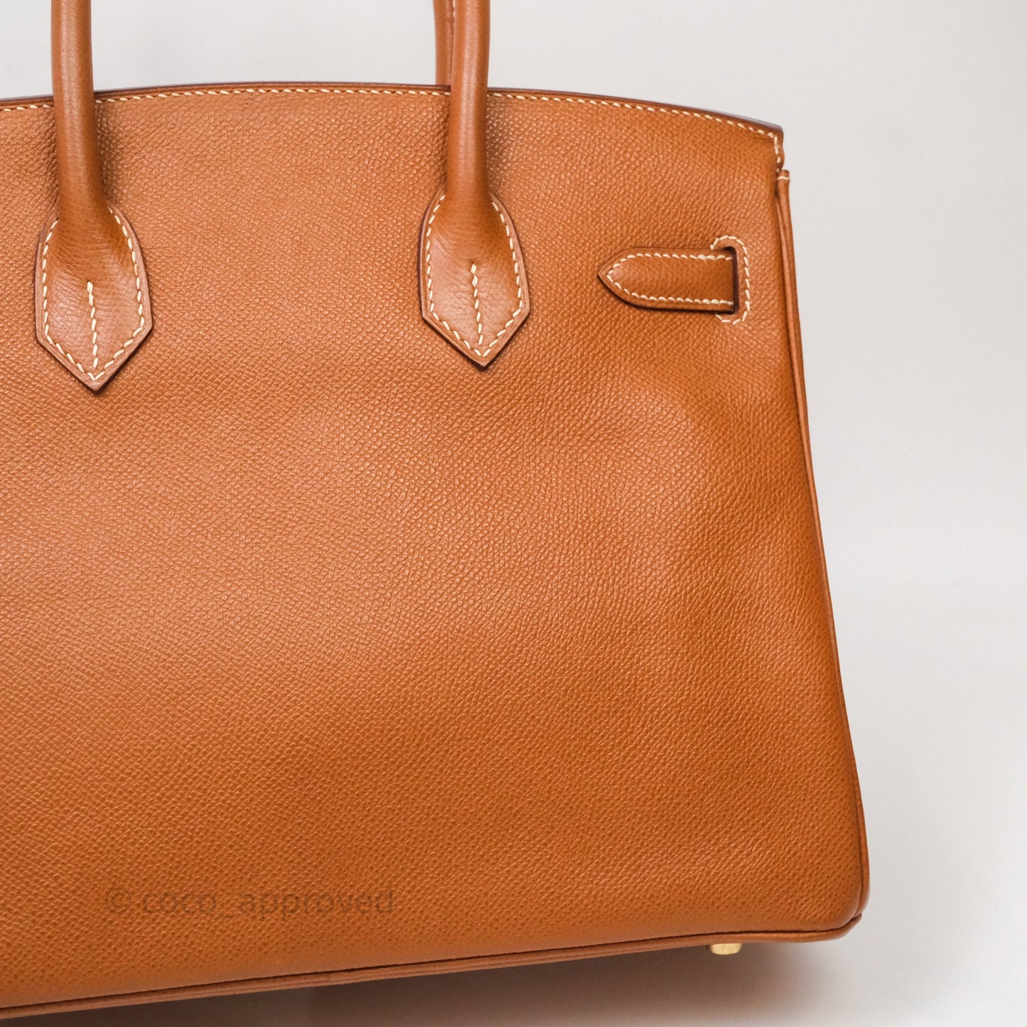 Hermès Birkin 30 Gold 37 Epsom Gold Hardware