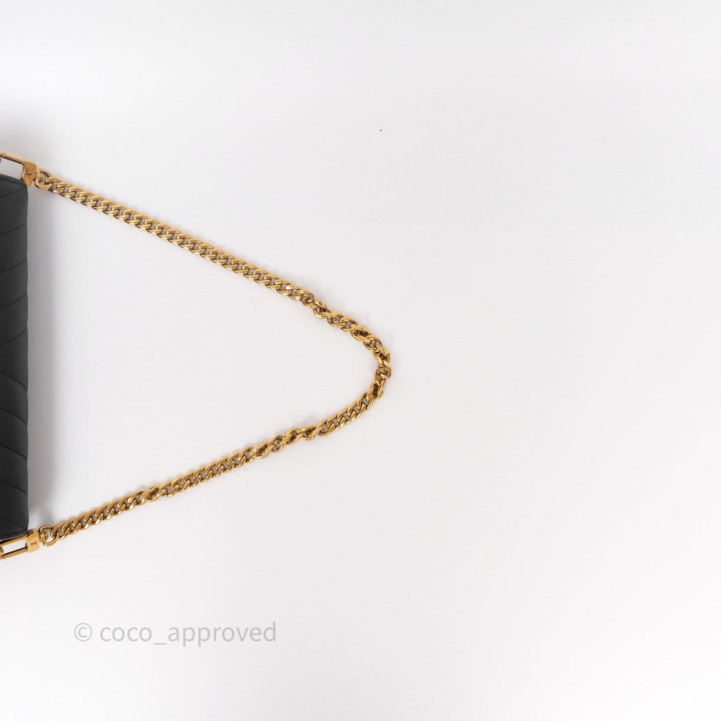 Louis Vuitton Black New Wave Multi Pochette Gold Hardware