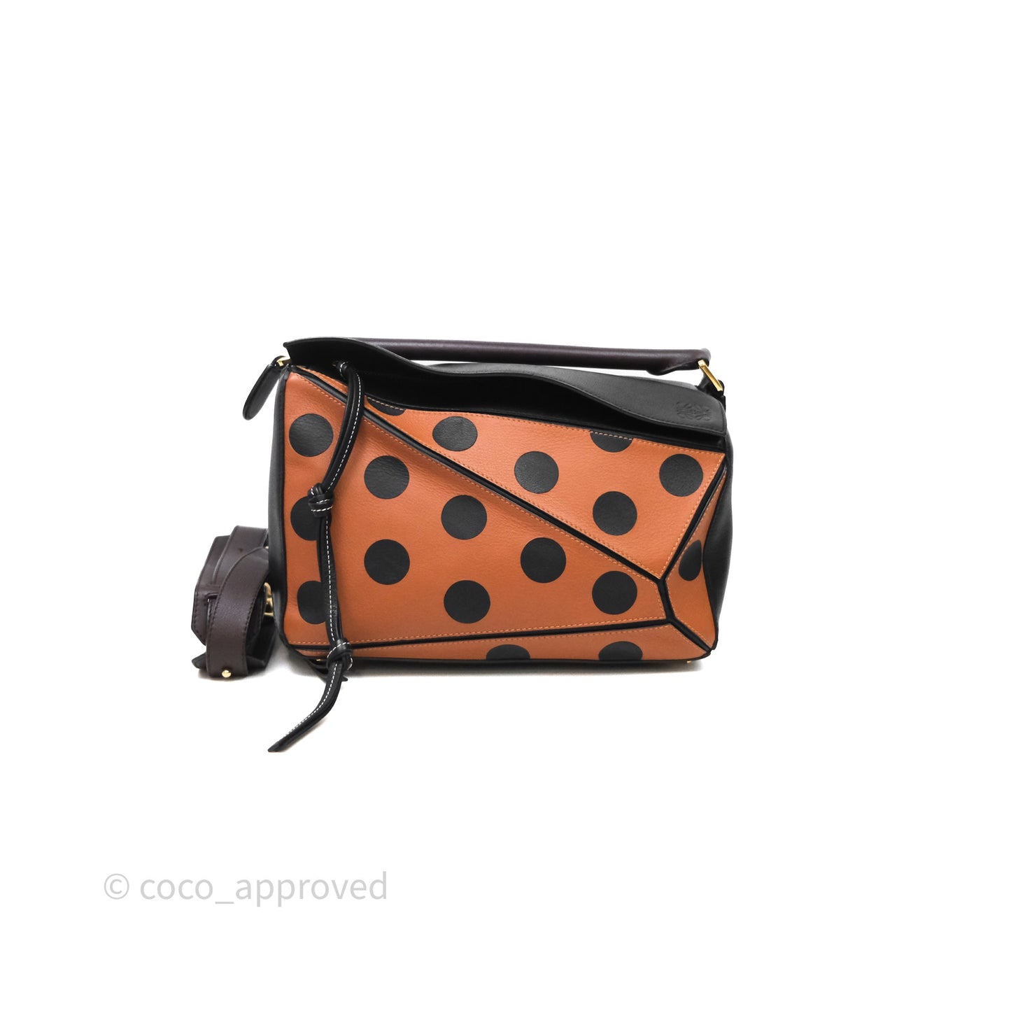 Loewe Medium Polka Dot Puzzle Bag Calfskin