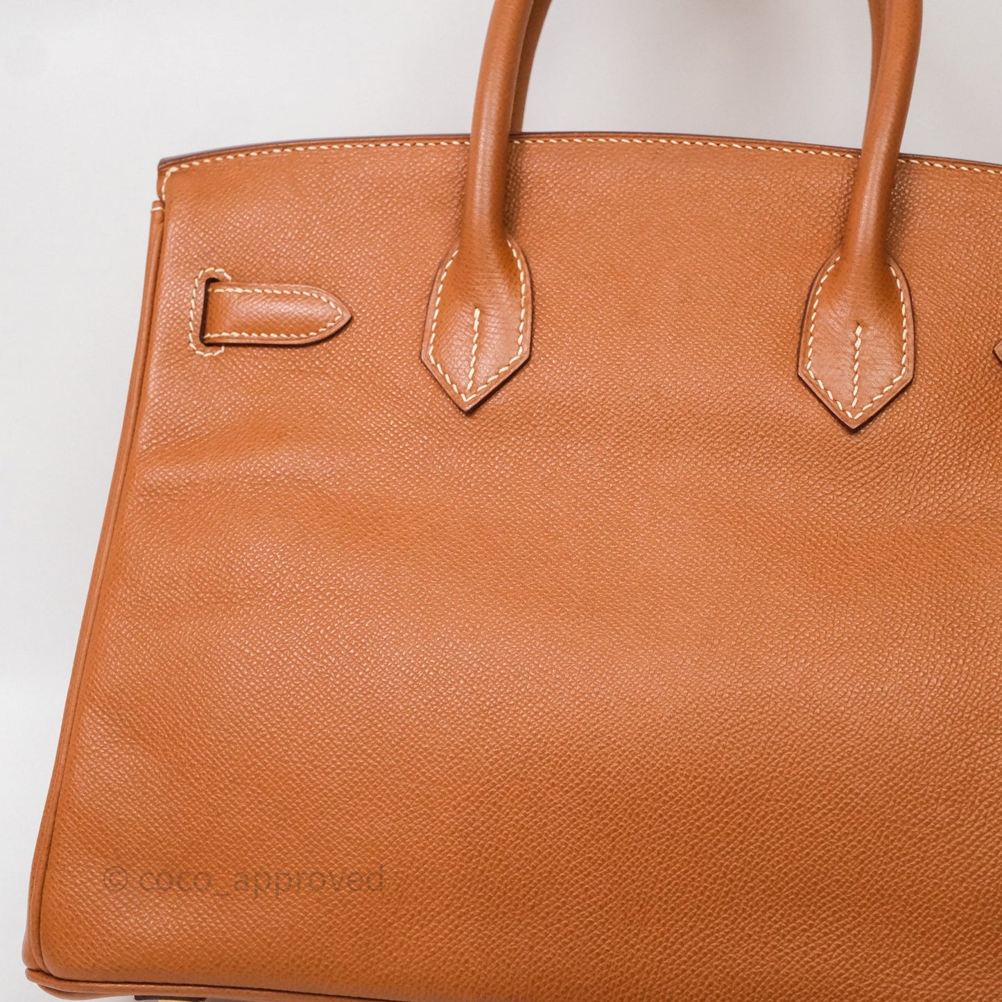Hermès Birkin 30 Gold 37 Epsom Gold Hardware