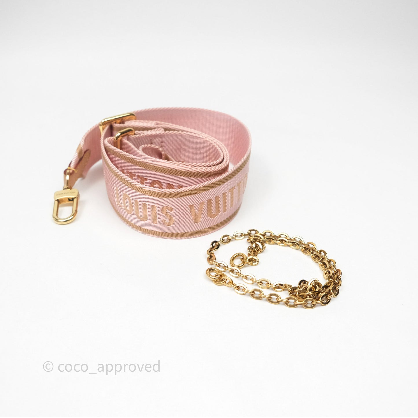 Louis Vuitton Multi Pochette Accessories Pink Monogram Canvas