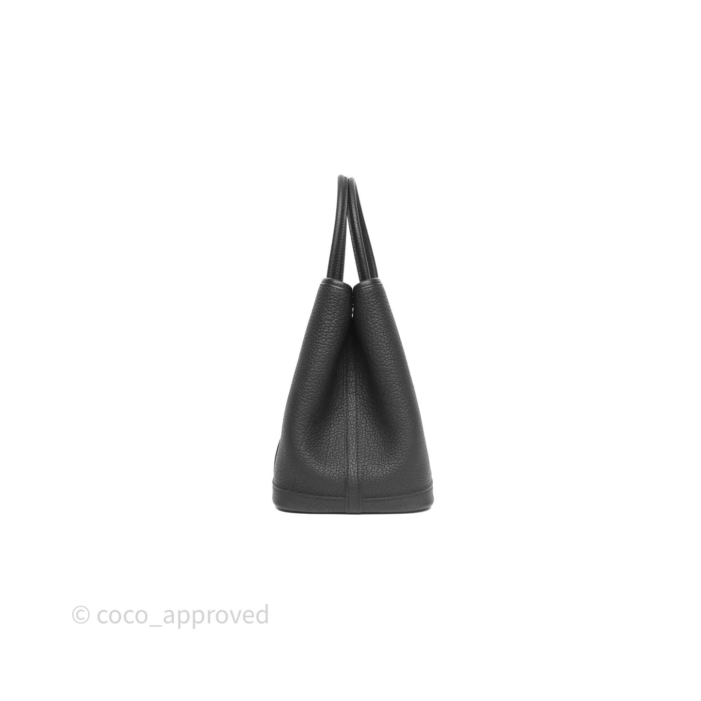 Hermès Garden Party 30 Black Noir 89 Negonda