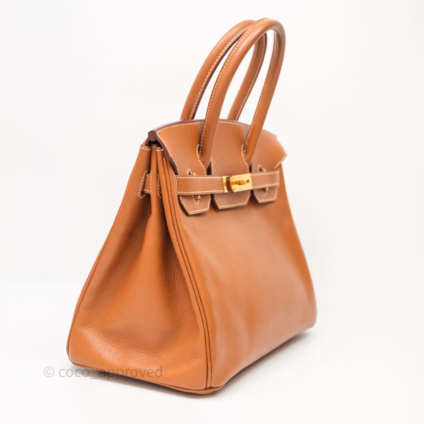 Hermès Birkin 30 Gold 37 Epsom Gold Hardware